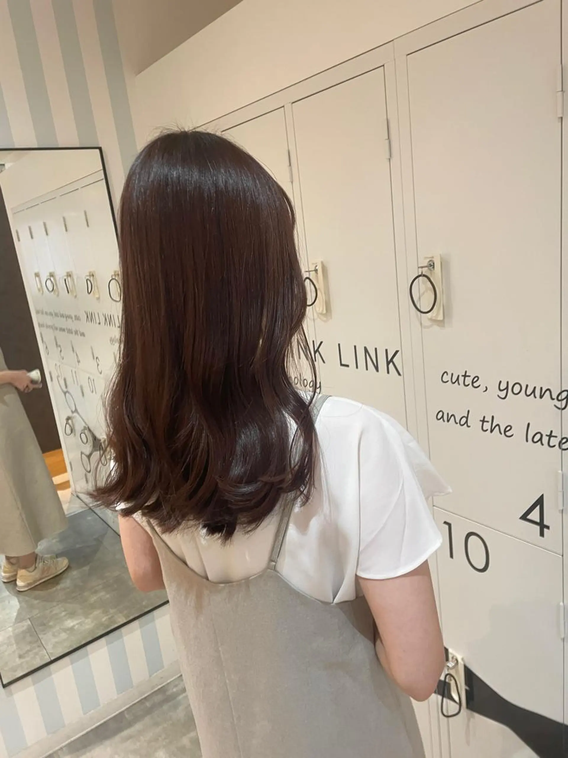 ロング カラー ヤマナカ エリカのヘアスタイル