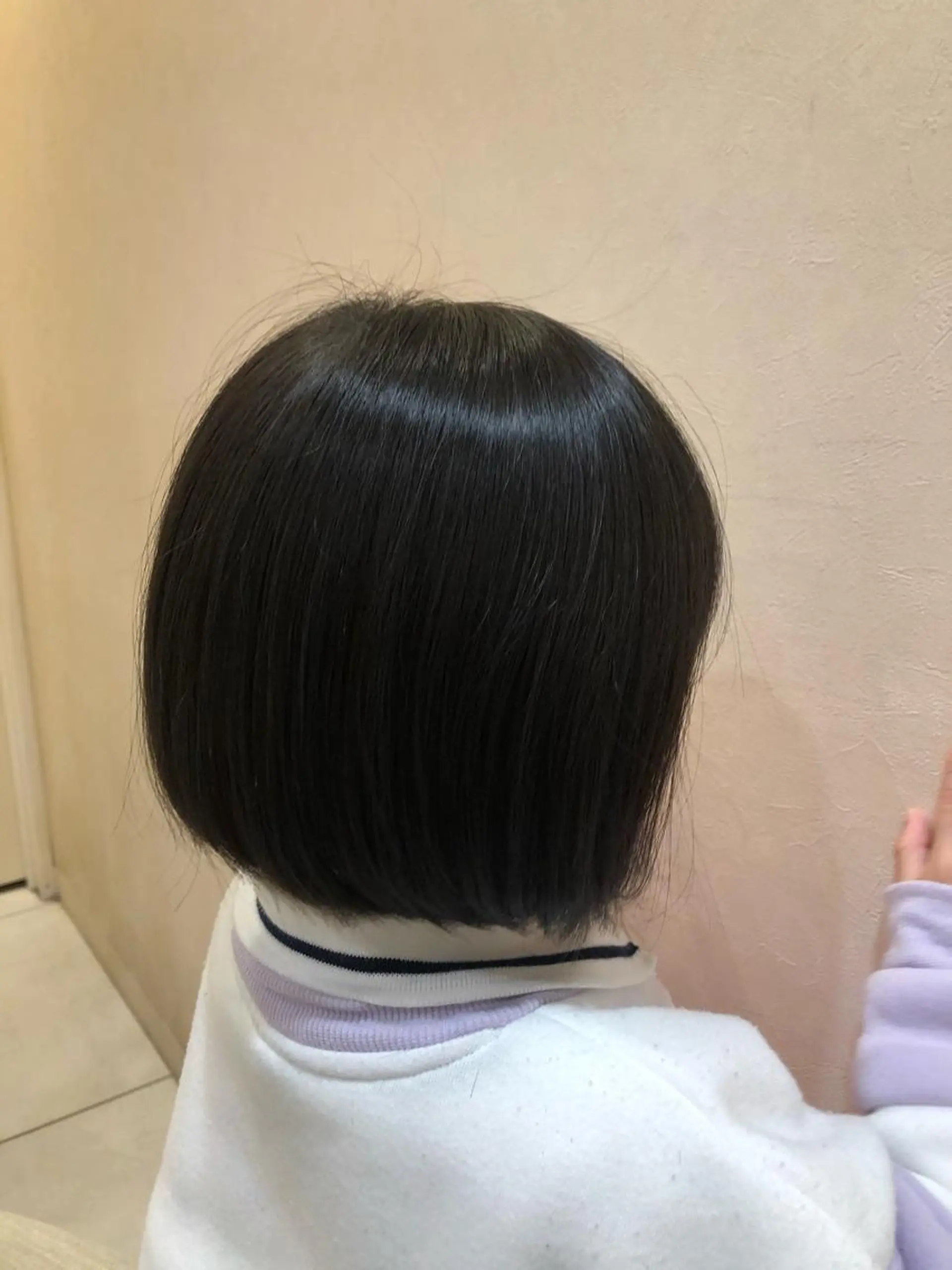 ショート ヘアアレンジ キッズ ツヤ髪カラー💎 佐藤あきのヘアスタイル