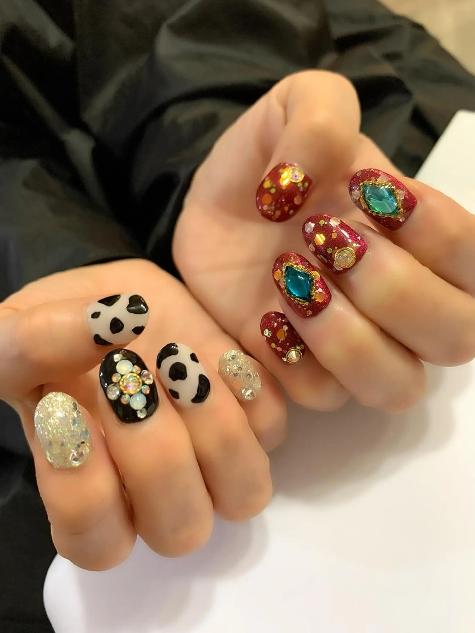 ネイル 持ち込み ハンドネイル 木槿所属・吉冨 光恵のネイルデザイン