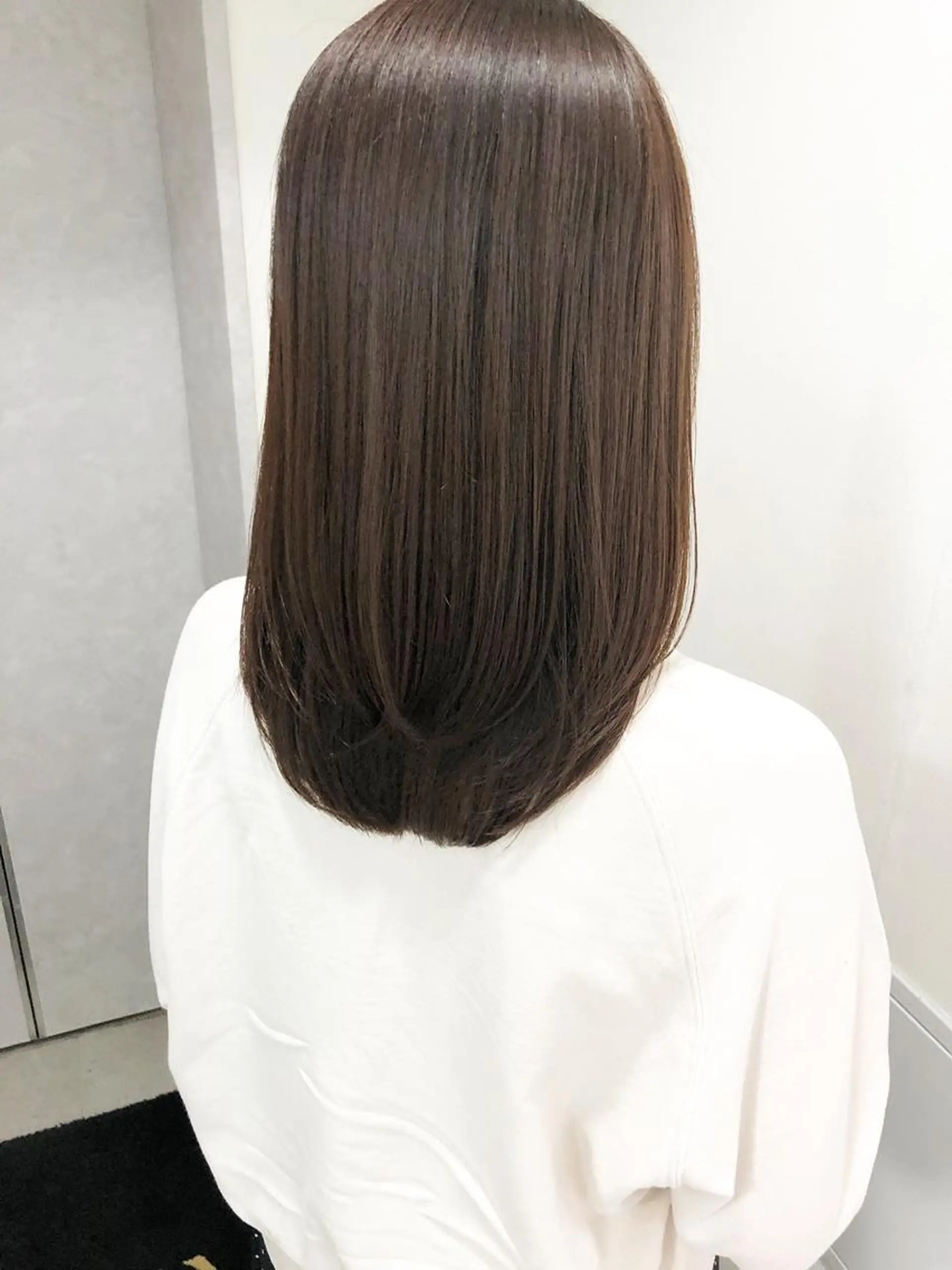 セミロング 髪質改善 カット ヘアカラー [仙台髪質改善]小原 弘之のヘアスタイル