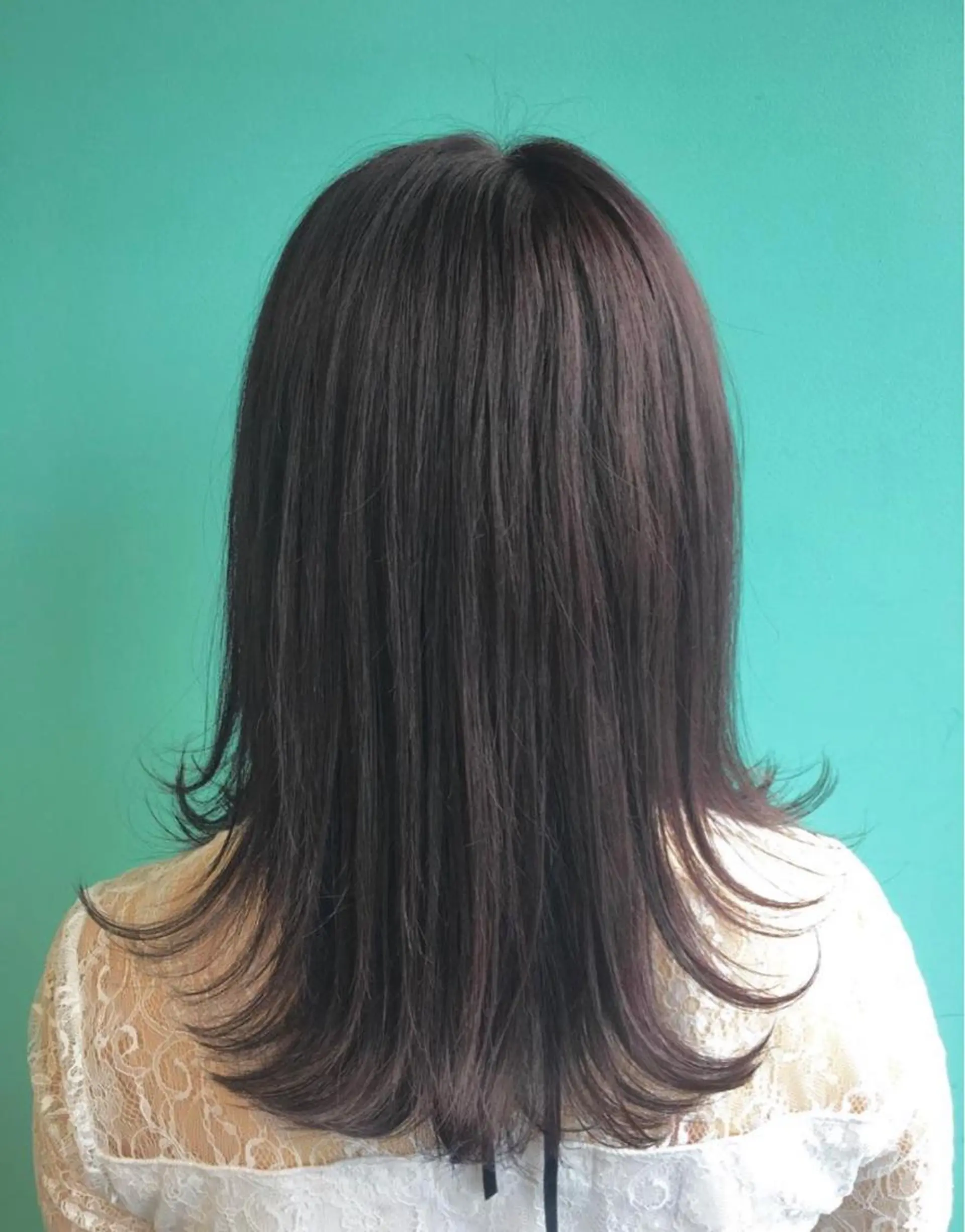 ミディアム カラー 高橋友里亜 /フリーランスのヘアスタイル