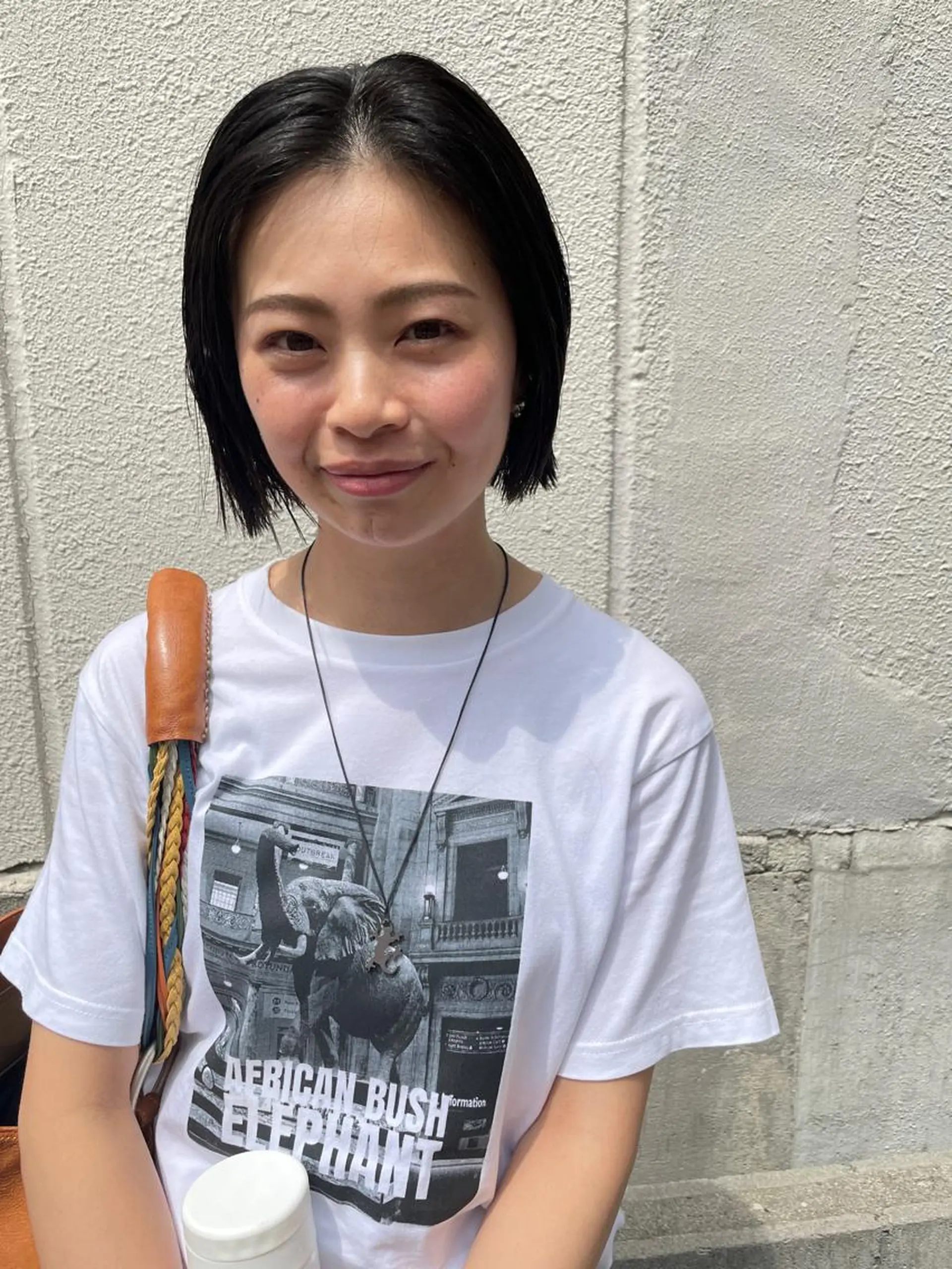 ミディアム カット さの あやねのヘアスタイル