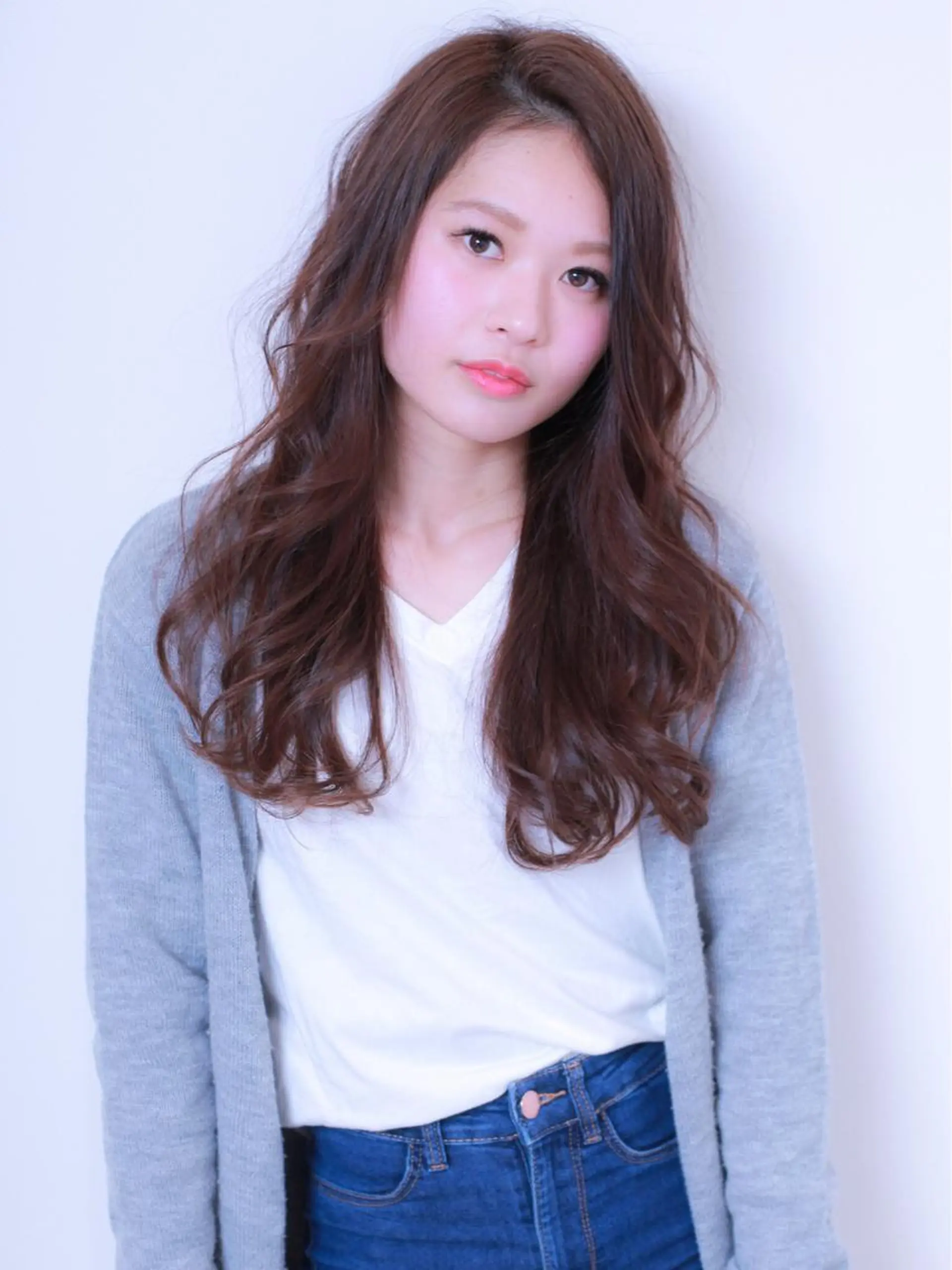 セミロング カラー イルミナカラー カット ヘアカラー ハイライト/髪質改善 ✂️十河祐輝のヘアスタイル