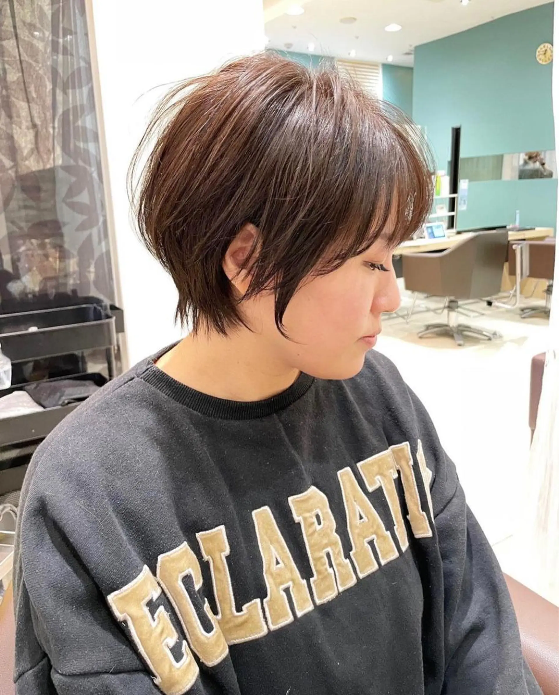 ショート カラー カット ヘアカラー le. pidorgeのヘアスタイル