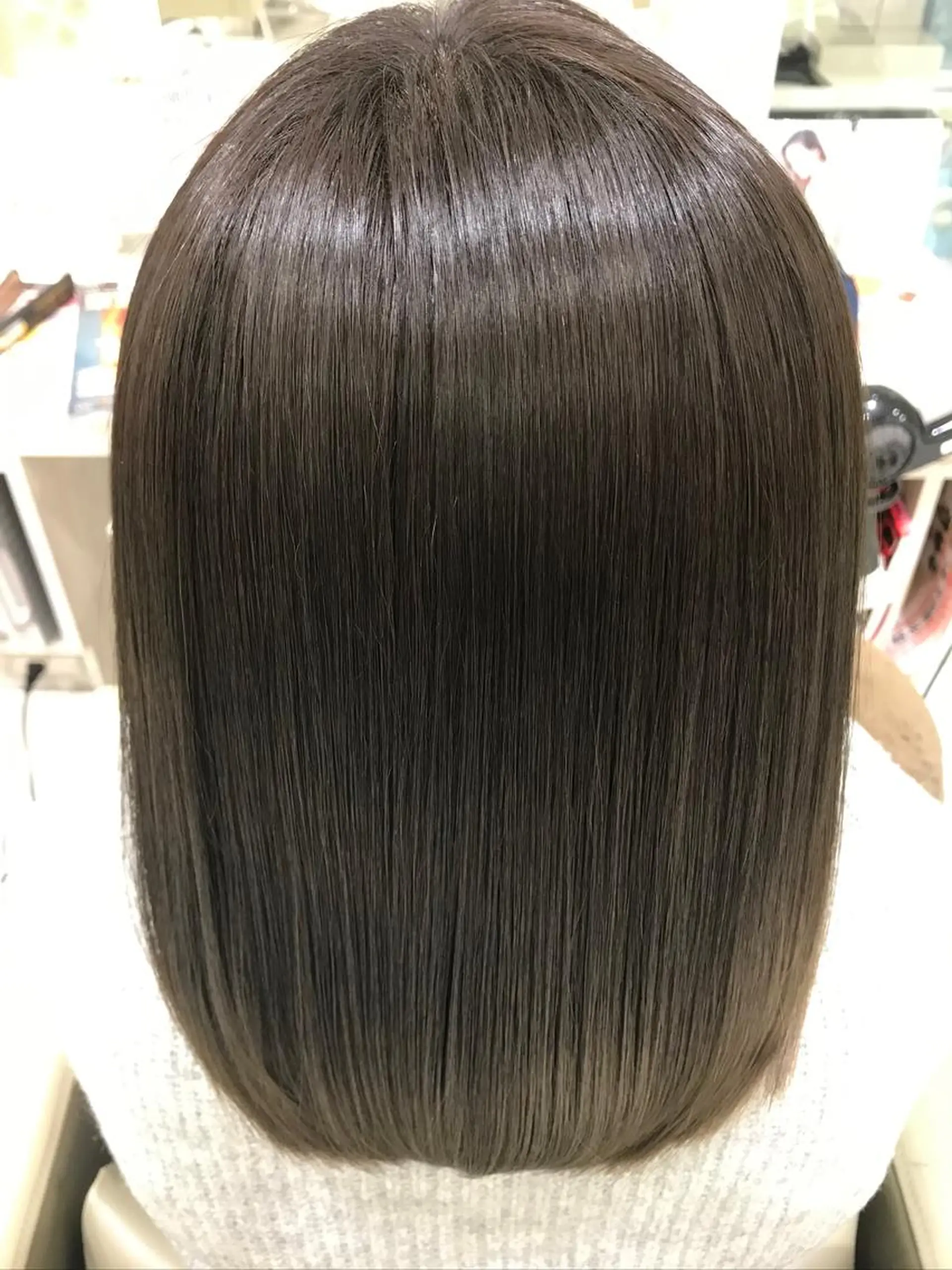 ミディアム カラー ショートボブ アクアカラー 透明感カラー ハイライトカラー ボブ トリートメント 🎗美髪艶髪🫧髪質 改善特化🥇菊地のヘアスタイル