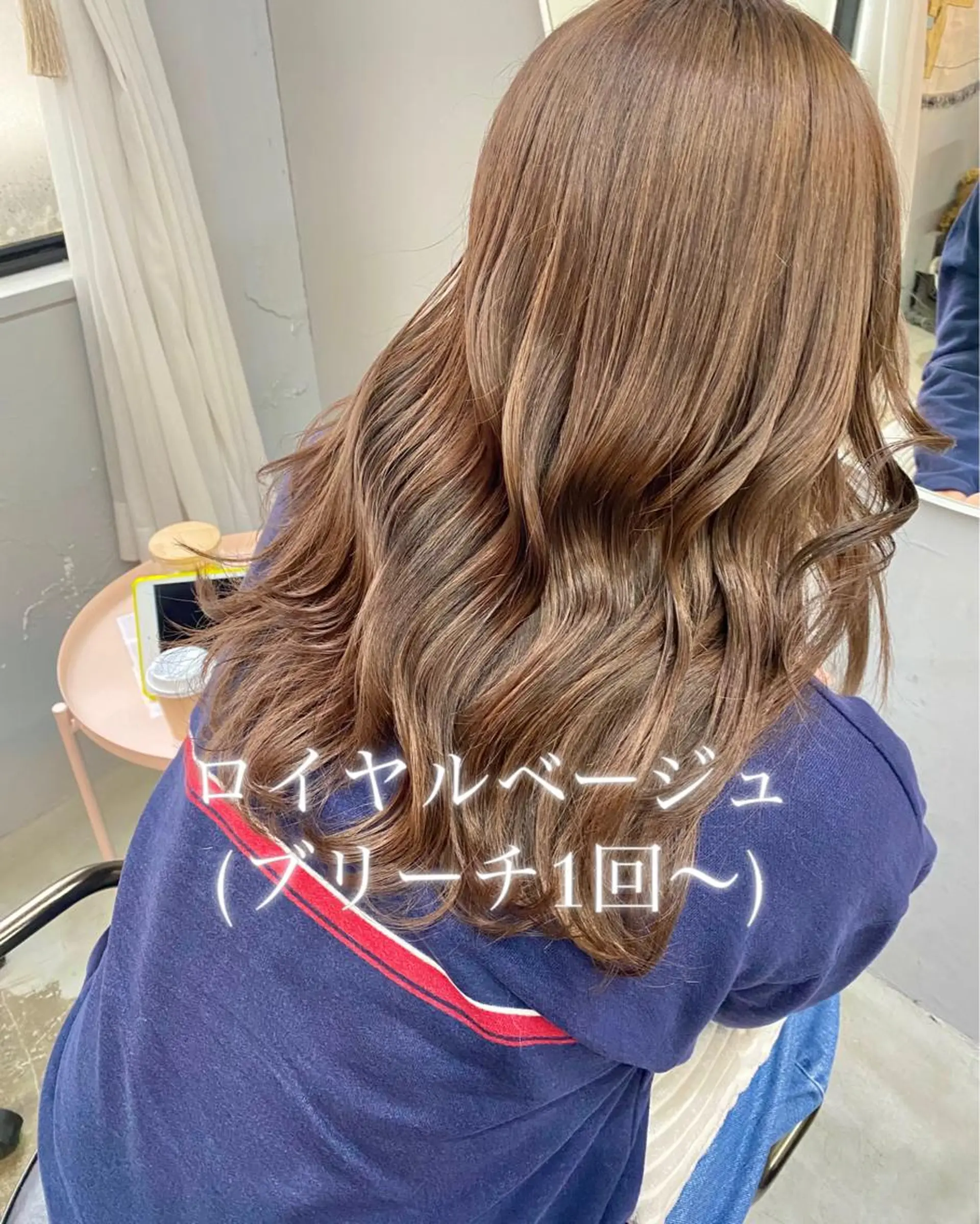 ロング カラー パーマ ヘアアレンジ メンズ キッズ ネイル マツエク・マツパ アイブロウ chapter問屋町 💘小室明華のヘアスタイル