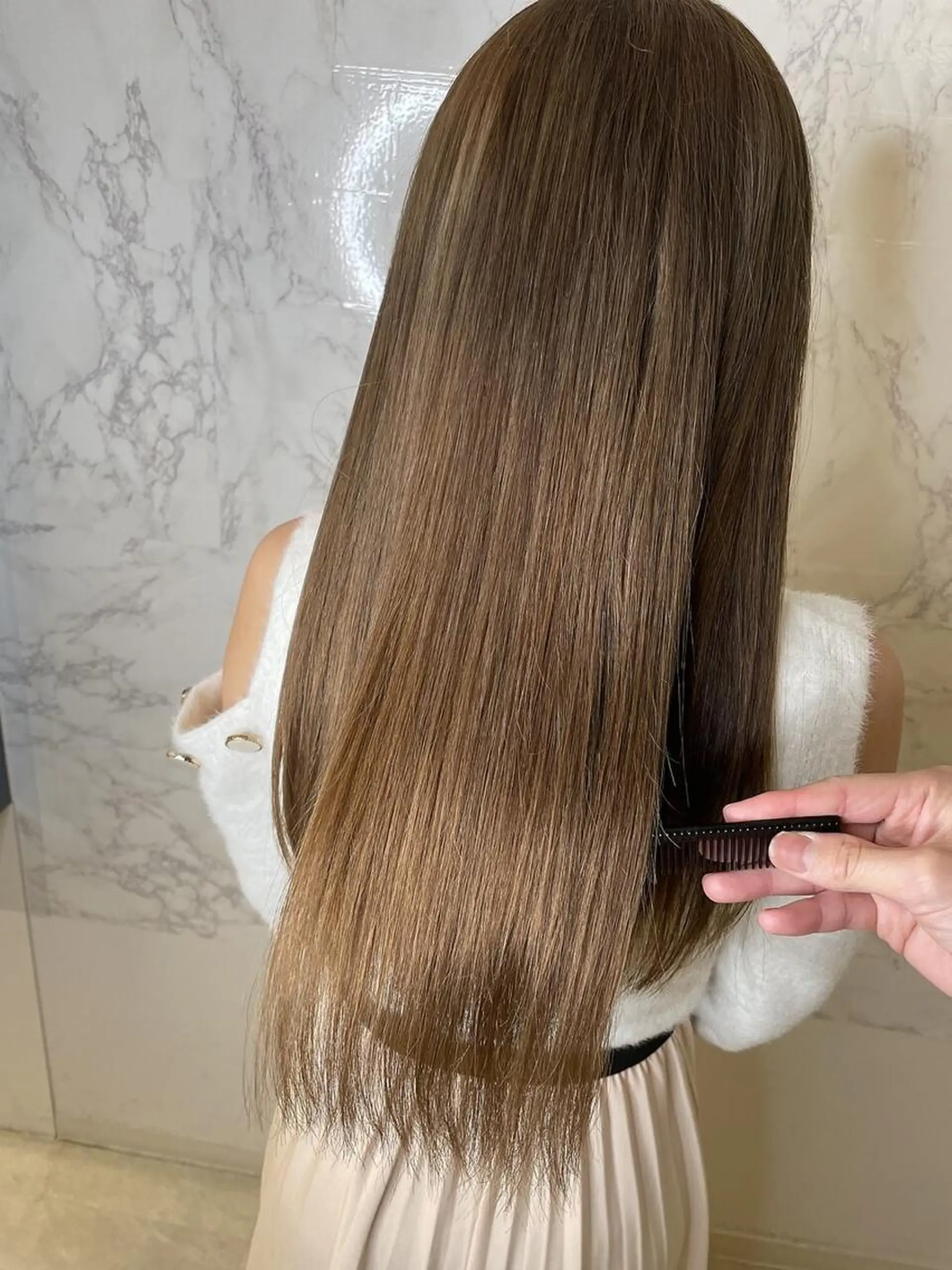 ロング カラー ヘアメイクWiLL所属・髪質改善・縮毛矯正 濱　泰賀のヘアスタイル