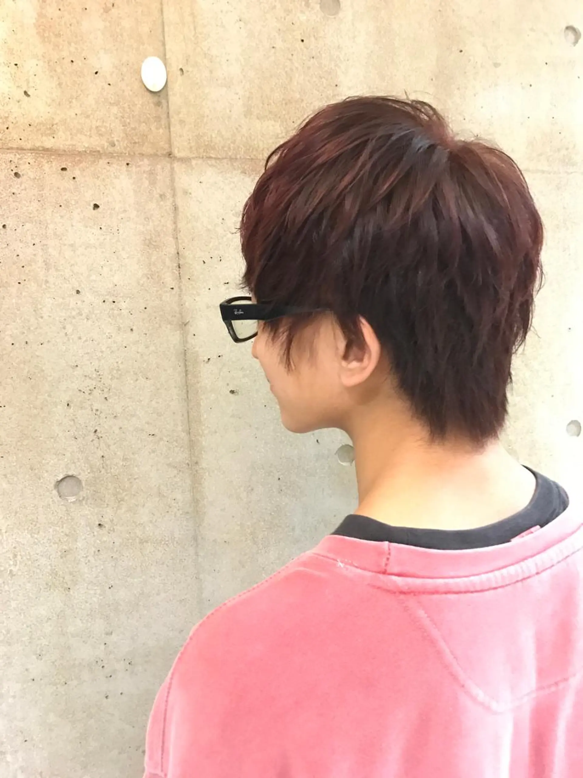 カラー メンズ 一ノ瀬 蘭のヘアスタイル