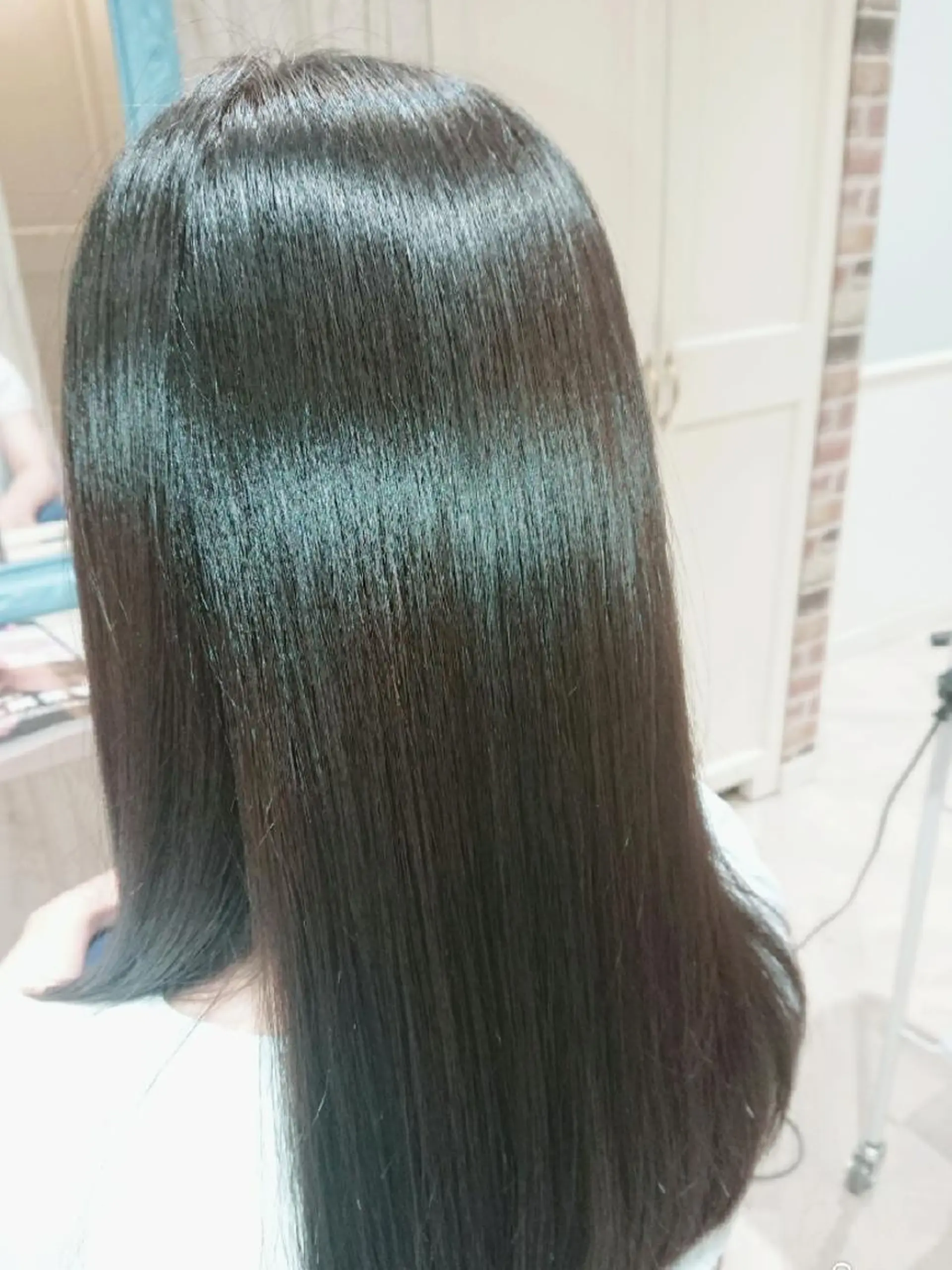 ロング パーマ 髪質改善 ストレートパーマ 縮毛矯正 トリートメント GO TODAY SHAiRE SALON キラリトギンザ店所属・🐱higajo🐱 比嘉門(ヒガジョウ)のヘアスタイル