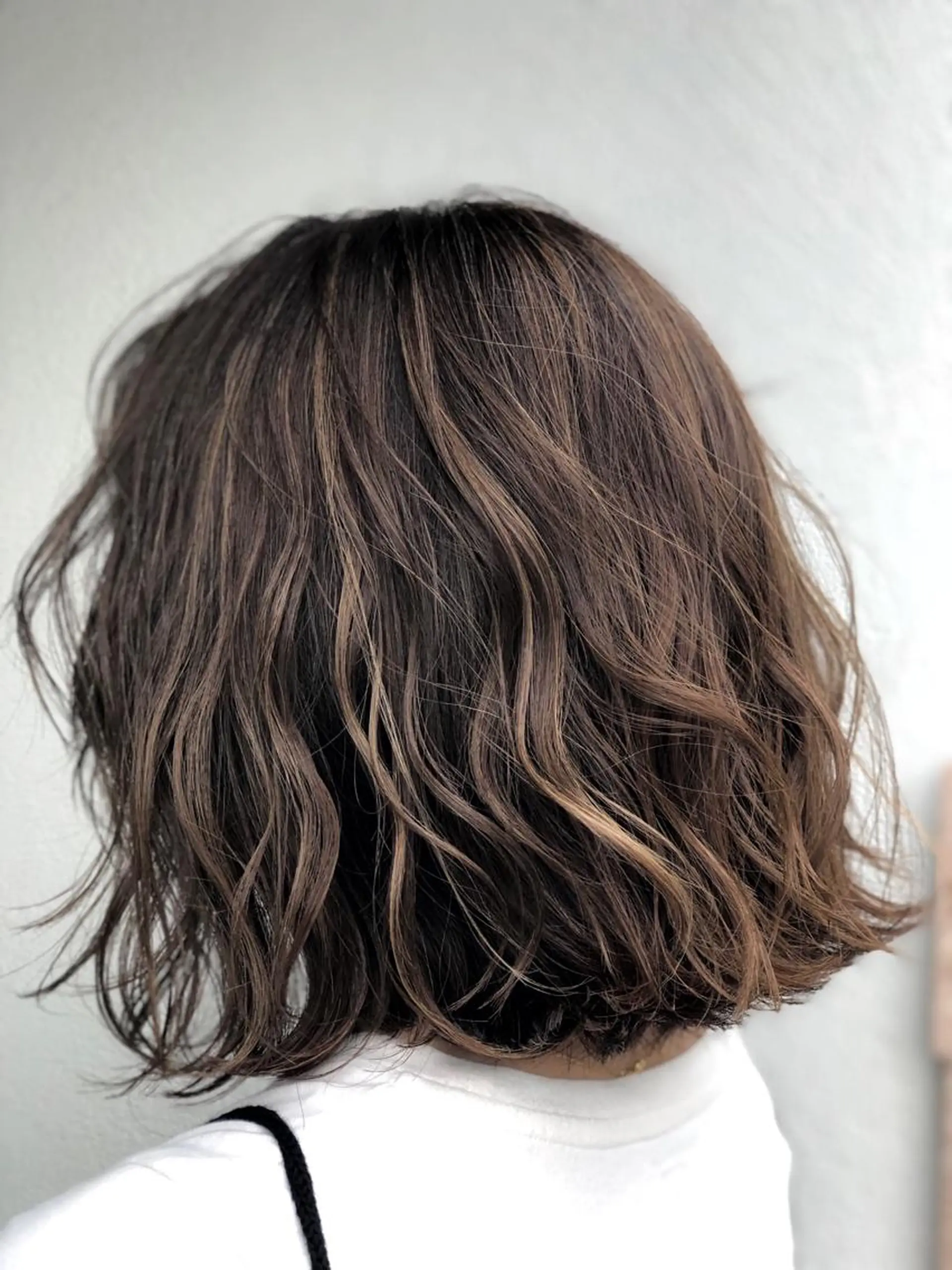 ショート カラー ハイライトカラー ハイライト 加藤 利基のヘアスタイル