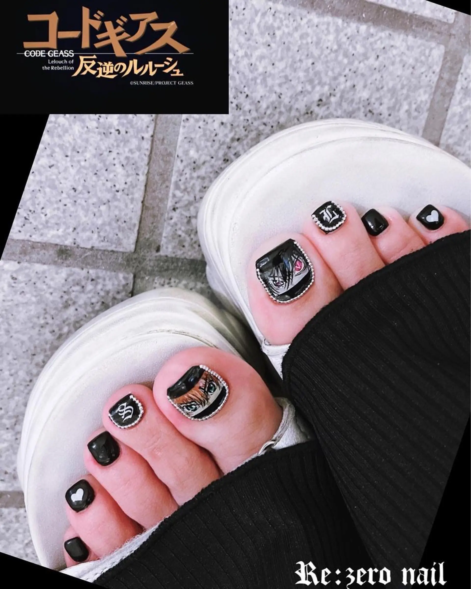 ネイル フットネイル Re:∅ nail /HIRAMOTOのネイルデザイン