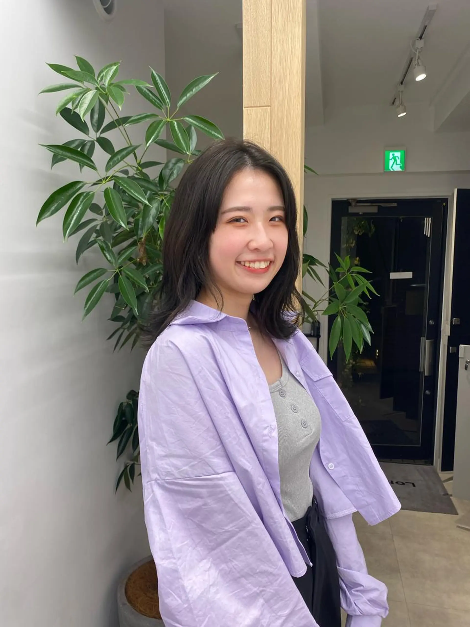 ミディアム カラー noa/ 渋谷のヘアスタイル