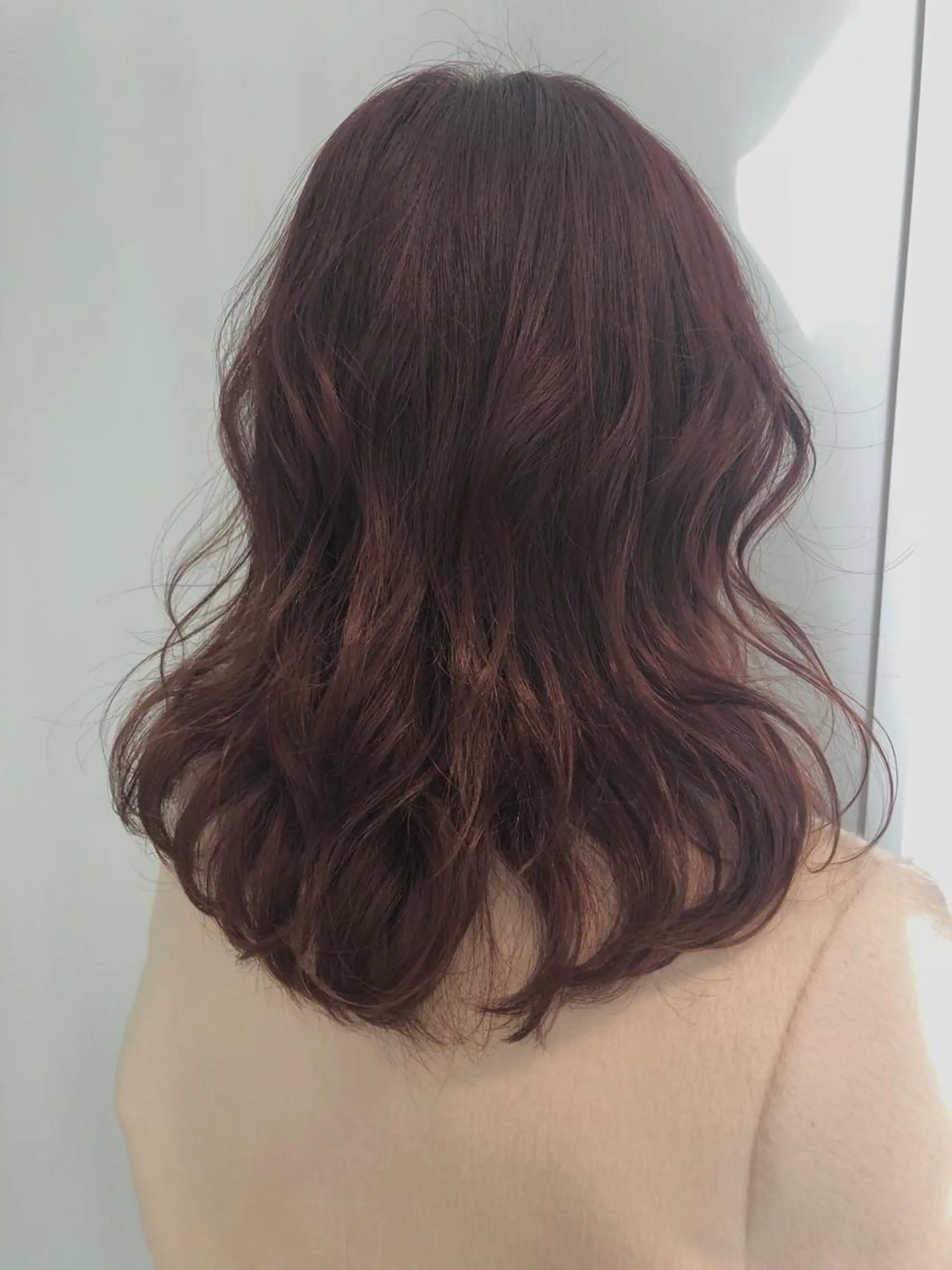 ミディアム カラー ピンクカラー バイオレットカラー カット 💓永坂　美由紀💓 Aujuaソムリエのヘアスタイル