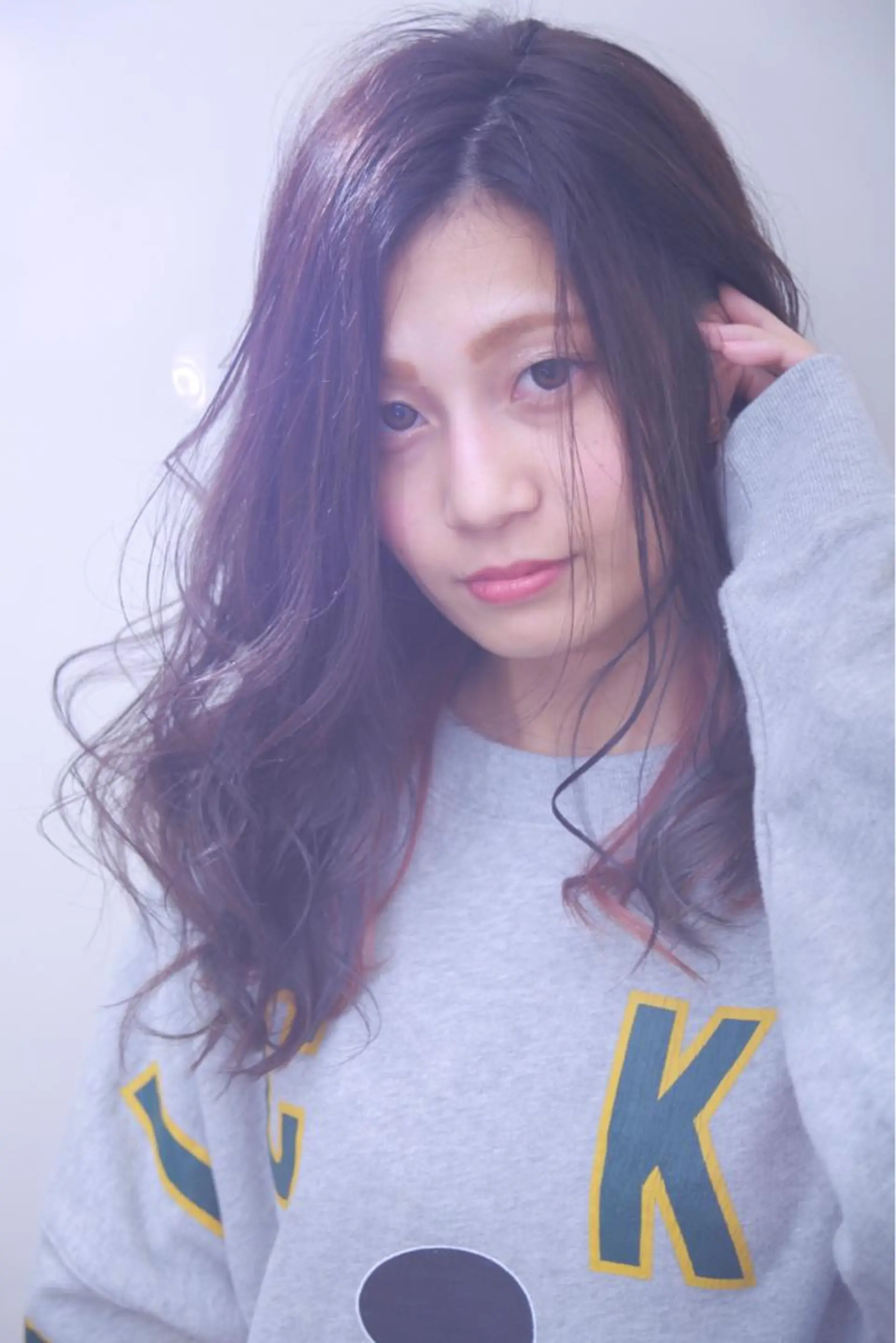 ロング 伊藤 裕貴のヘアスタイル