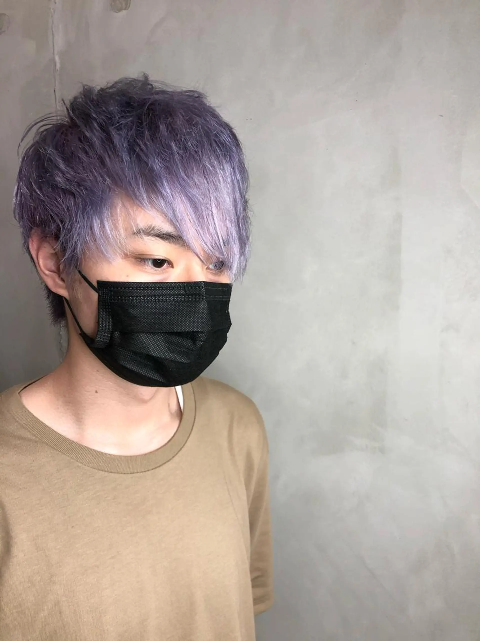 カラー メンズ メンズハイトーン ハイトーンカラー mono azuのマツエク・マツパデザイン