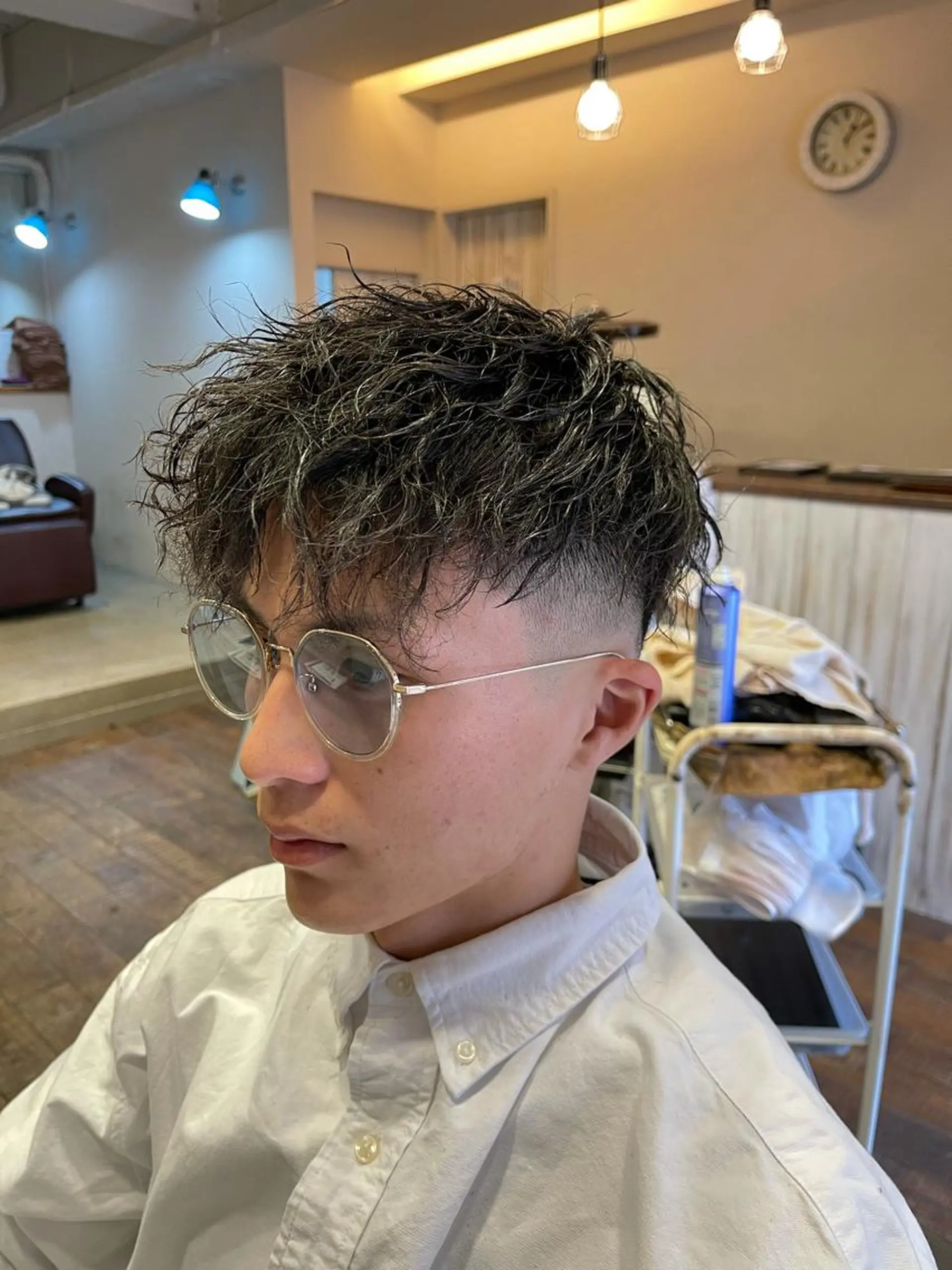 パーマ メンズ カット パーマ ハヤシカズキ/カラー ✂/メンズパーマのヘアスタイル