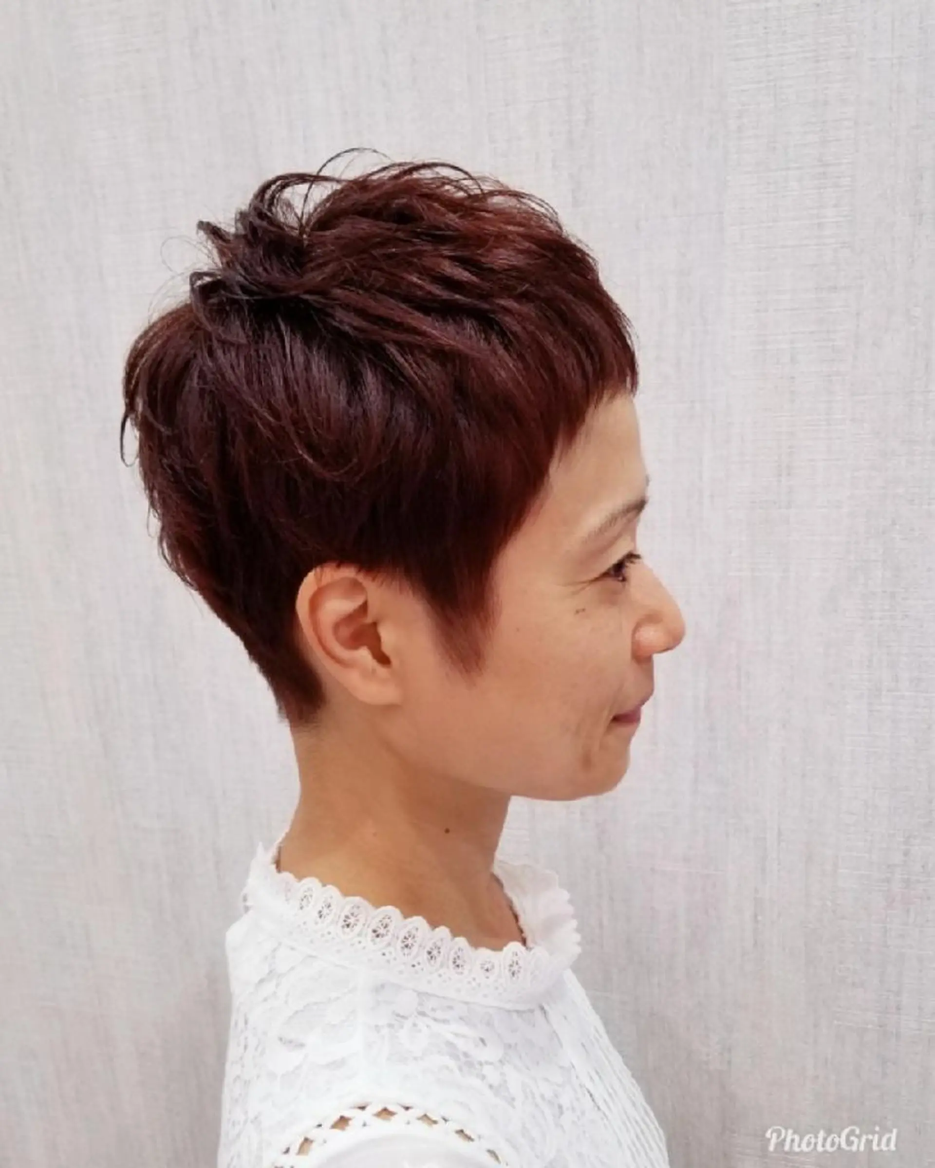 ショート ベリーショート ショートヘア 顔周りレイヤーカット 髪質改善代表西村功平のヘアスタイル