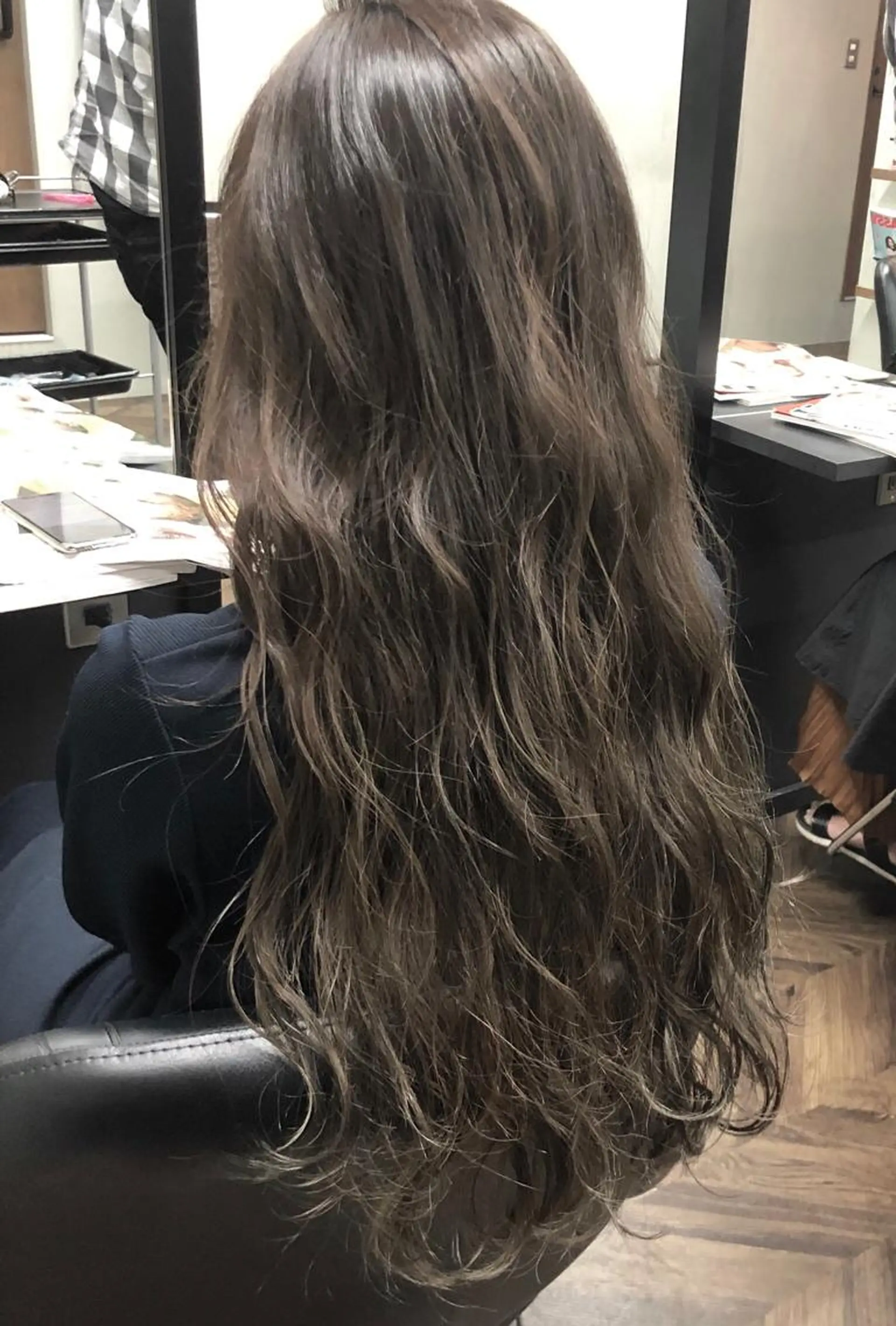 ロング カラー ヘアアレンジ 山崎 義弘のヘアスタイル