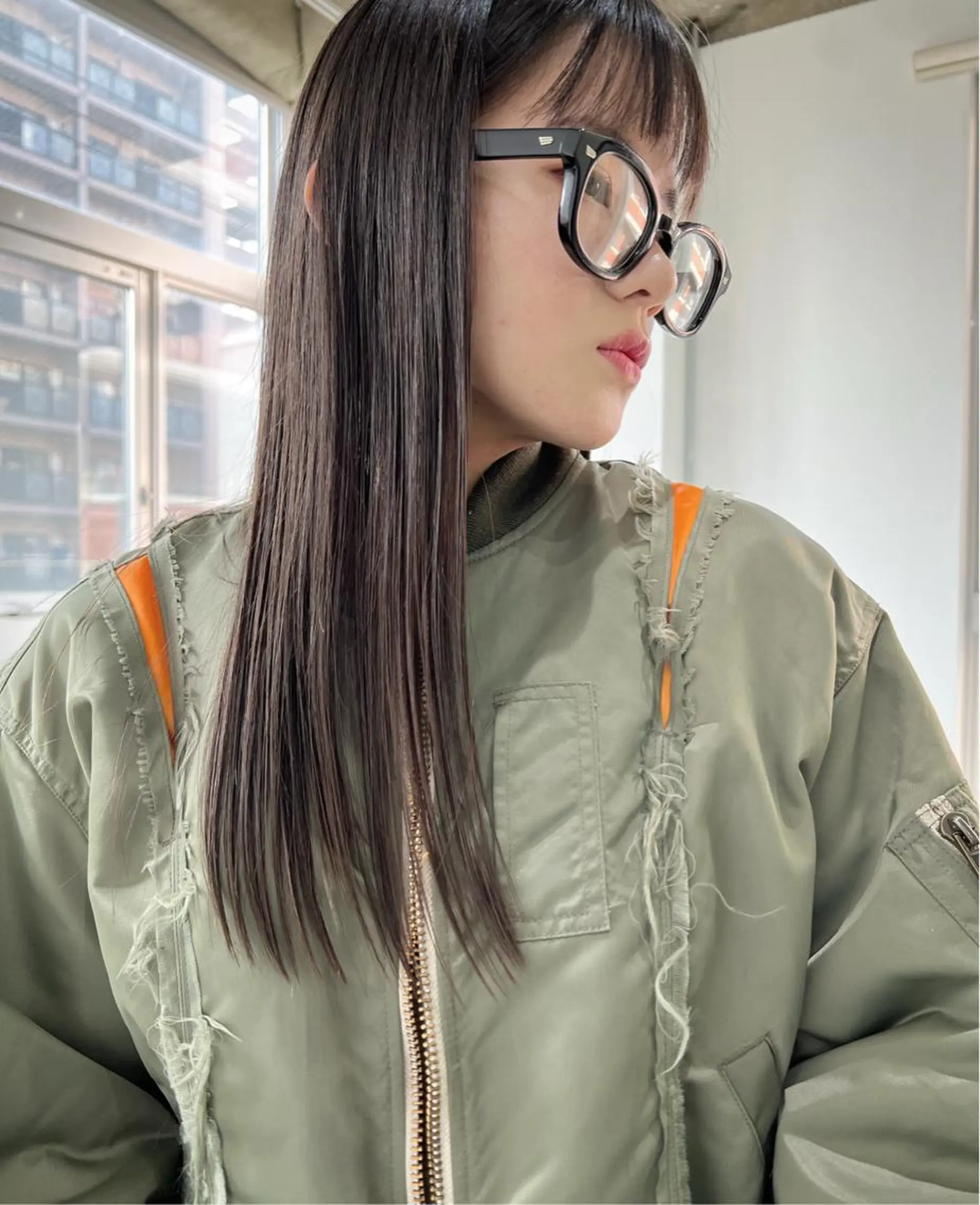 ロング カラー テトネ タカシのヘアスタイル