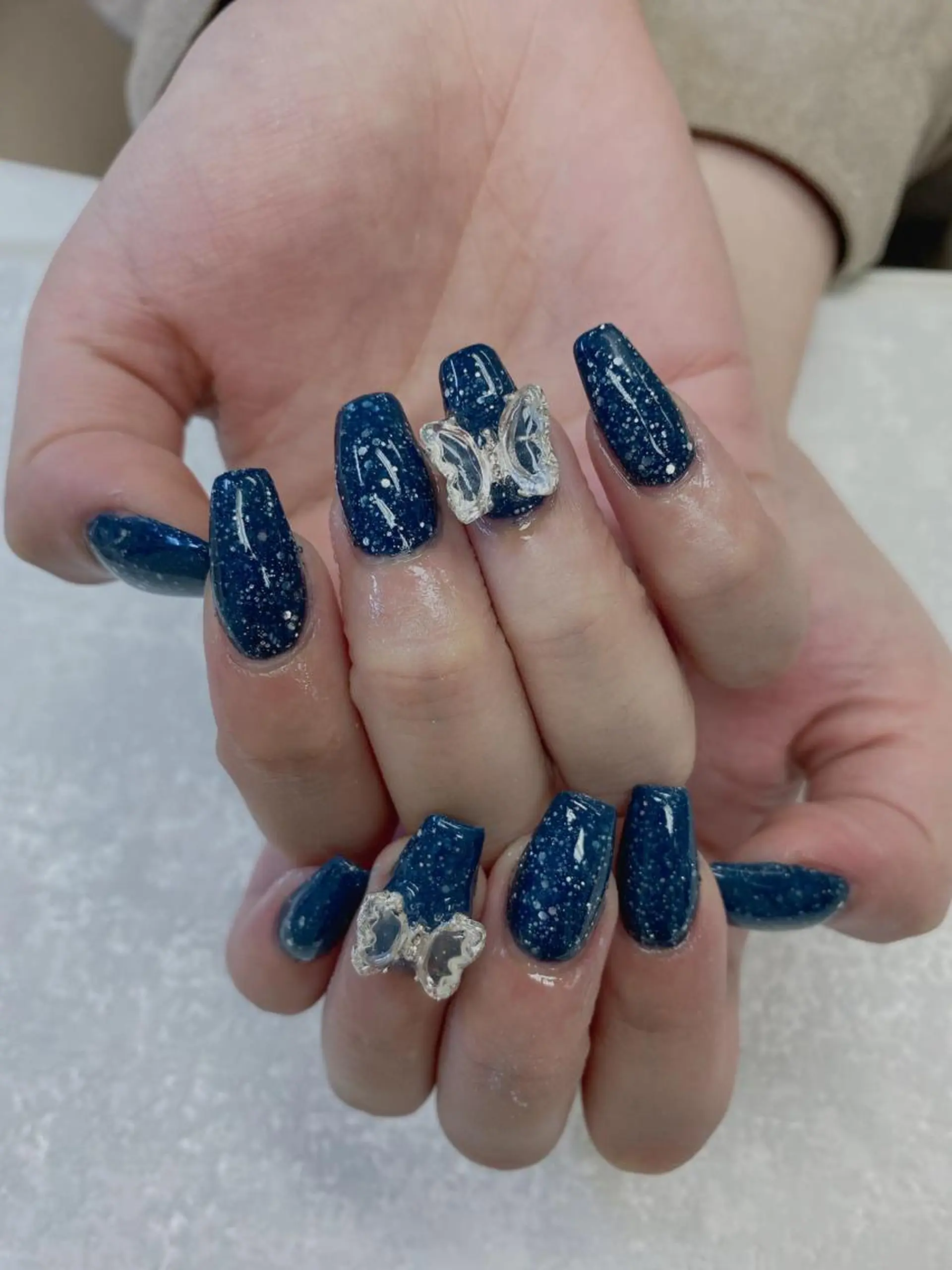 ミディアム ハンドネイル JNA認定講師🌸 RIEのネイルデザイン