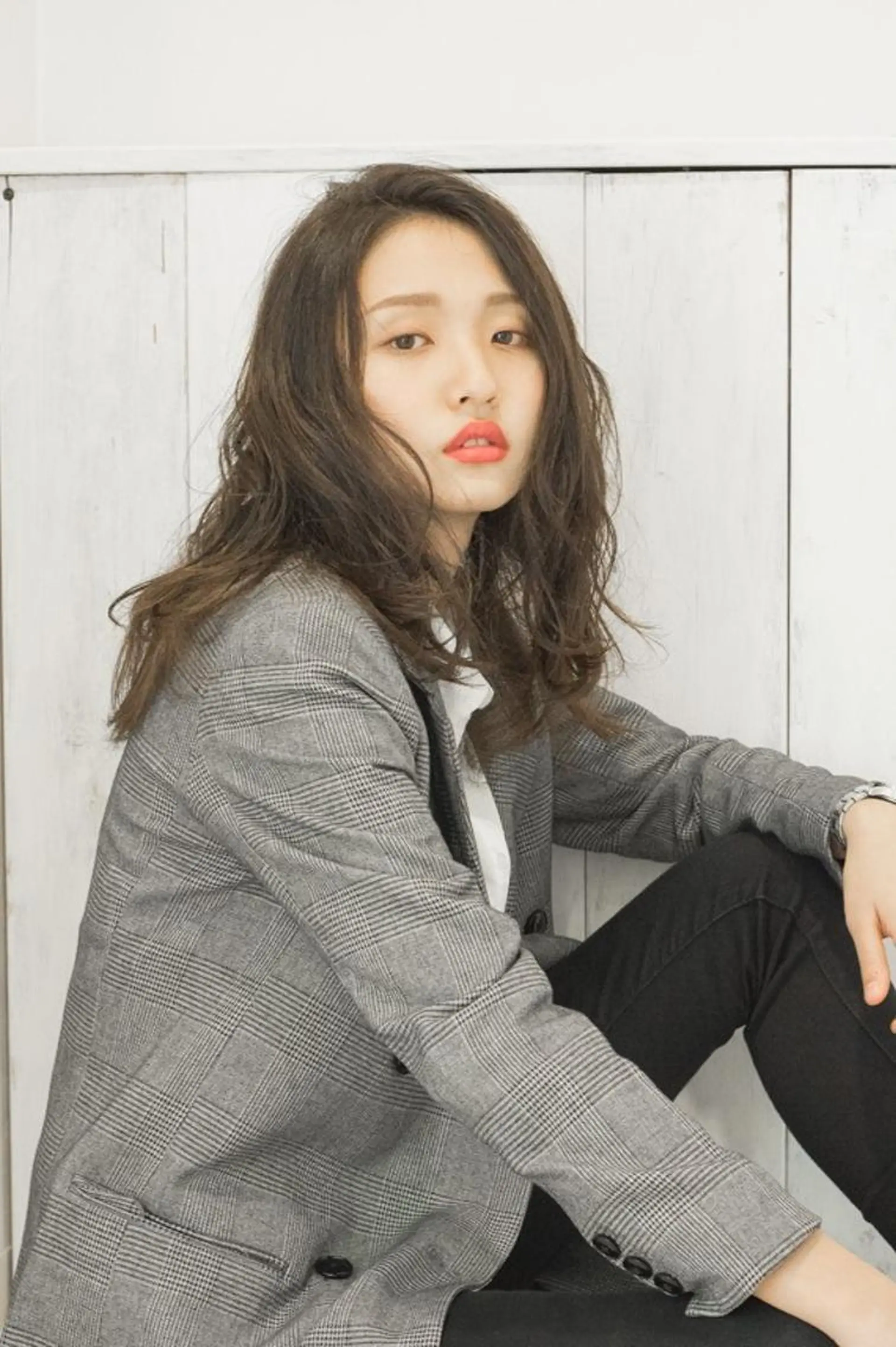 セミロング カラー Aｎ Hair 所属・しらはま ようこのヘアスタイル