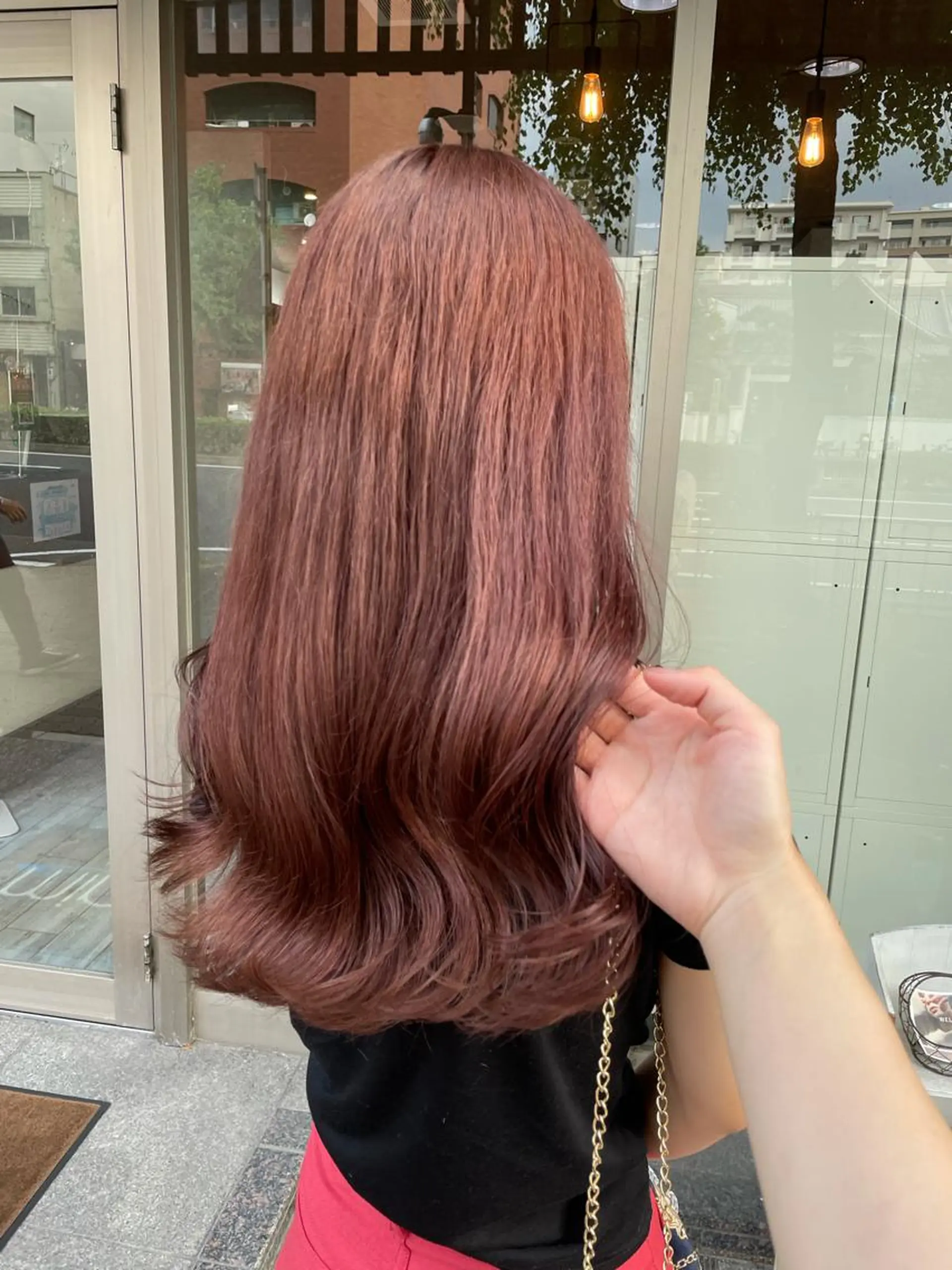 ロング カラー ブリーチ ピンクカラー レッドカラー トリートメント 🫧ヒシダアキ /taboo🫧のヘアスタイル