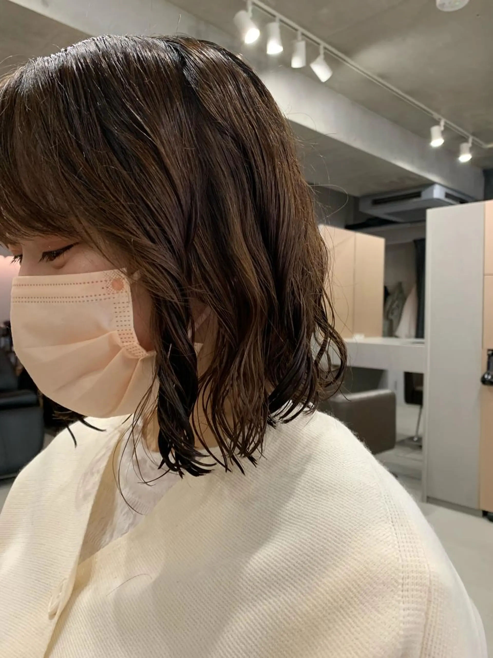 パーマ ボブパーマコテ巻き風 パーマNo1深江秀平のヘアスタイル