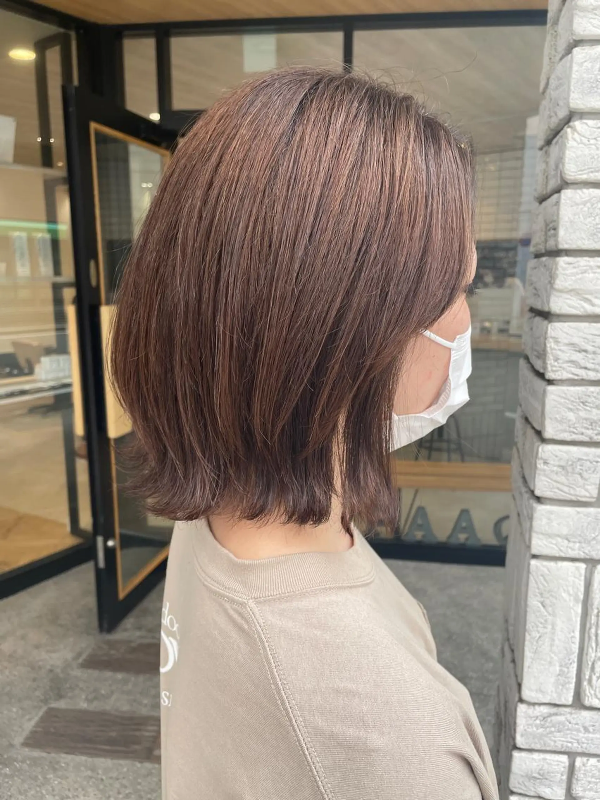 ミディアム ミディアムレイヤー レイヤーカット カラー/レイヤー/ 髪質改善/PAAQのヘアスタイル