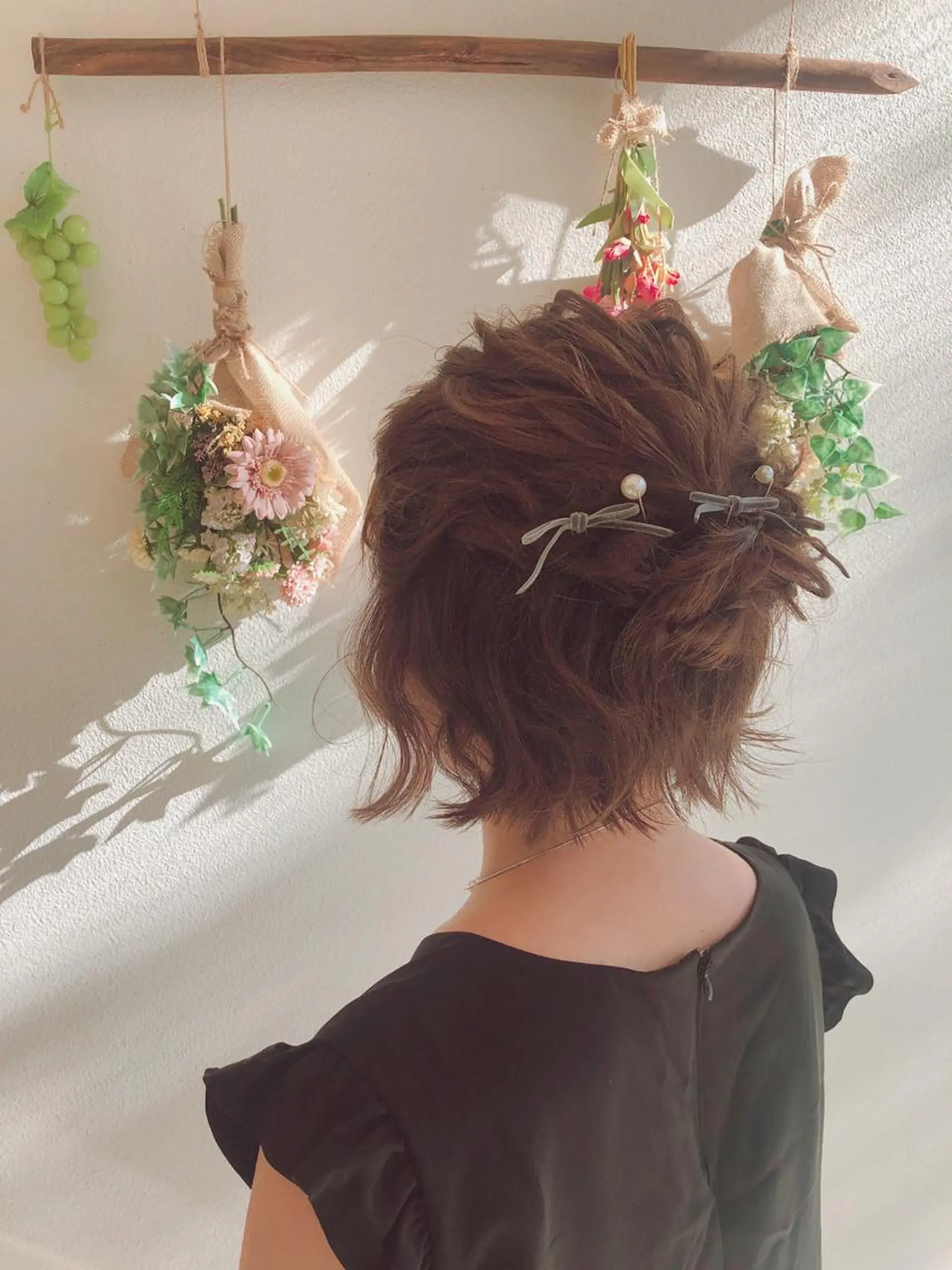 ヘアアレンジ 結婚式・ブライダル 西 めぐみのヘアスタイル
