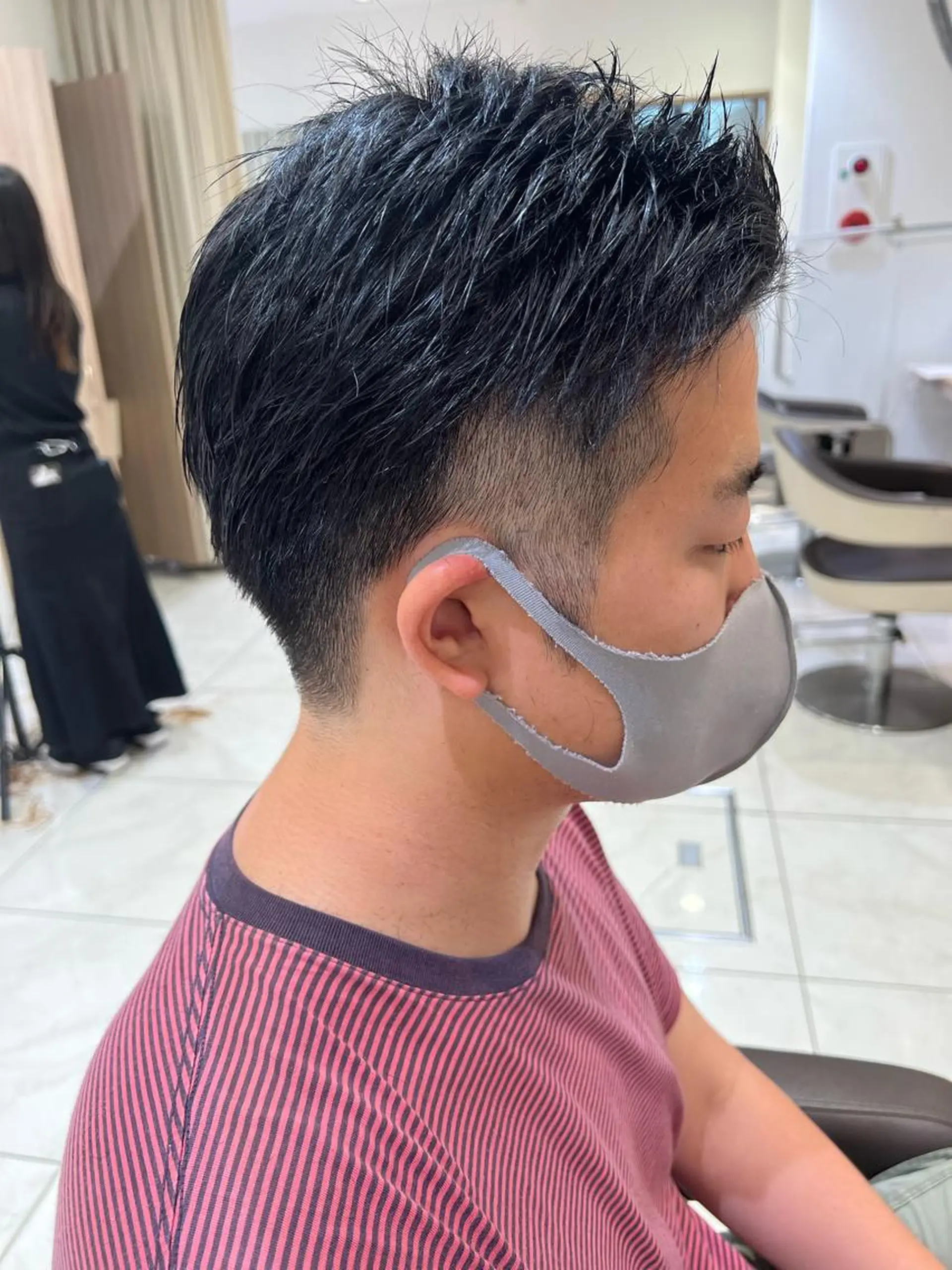 メンズ 顔周り/韓国レイヤー junkaのヘアスタイル