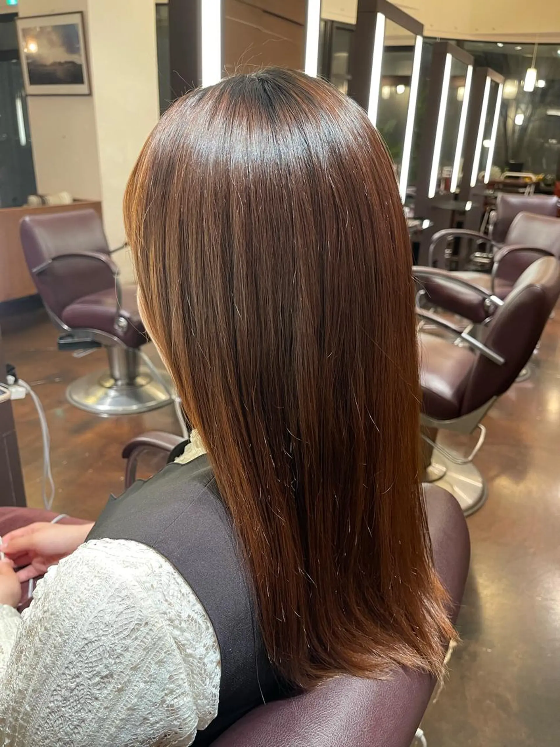 セミロング TIECHEL所属・Yoshida Yuriのヘアスタイル