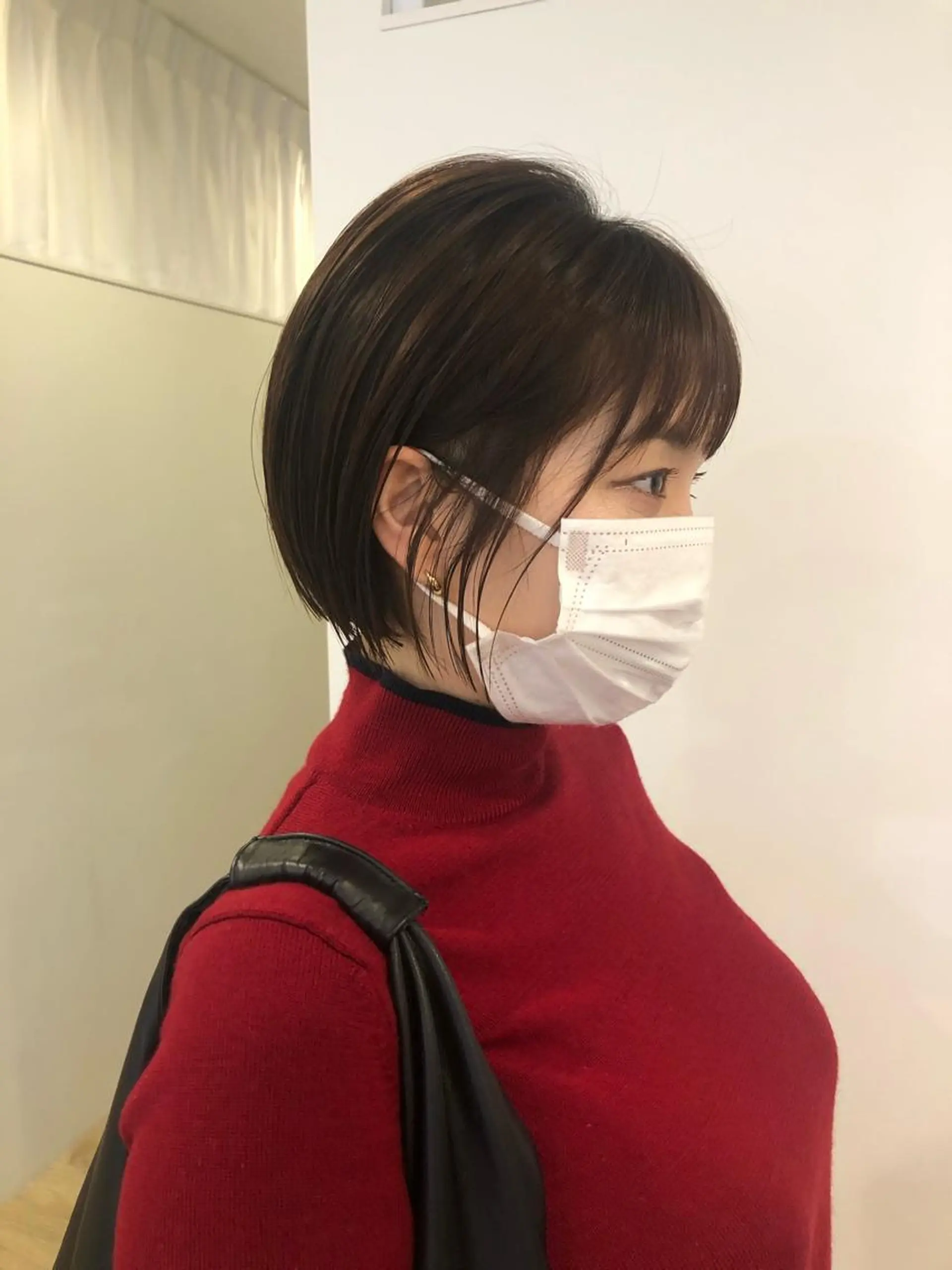 ショート 大迫 江梨のヘアスタイル