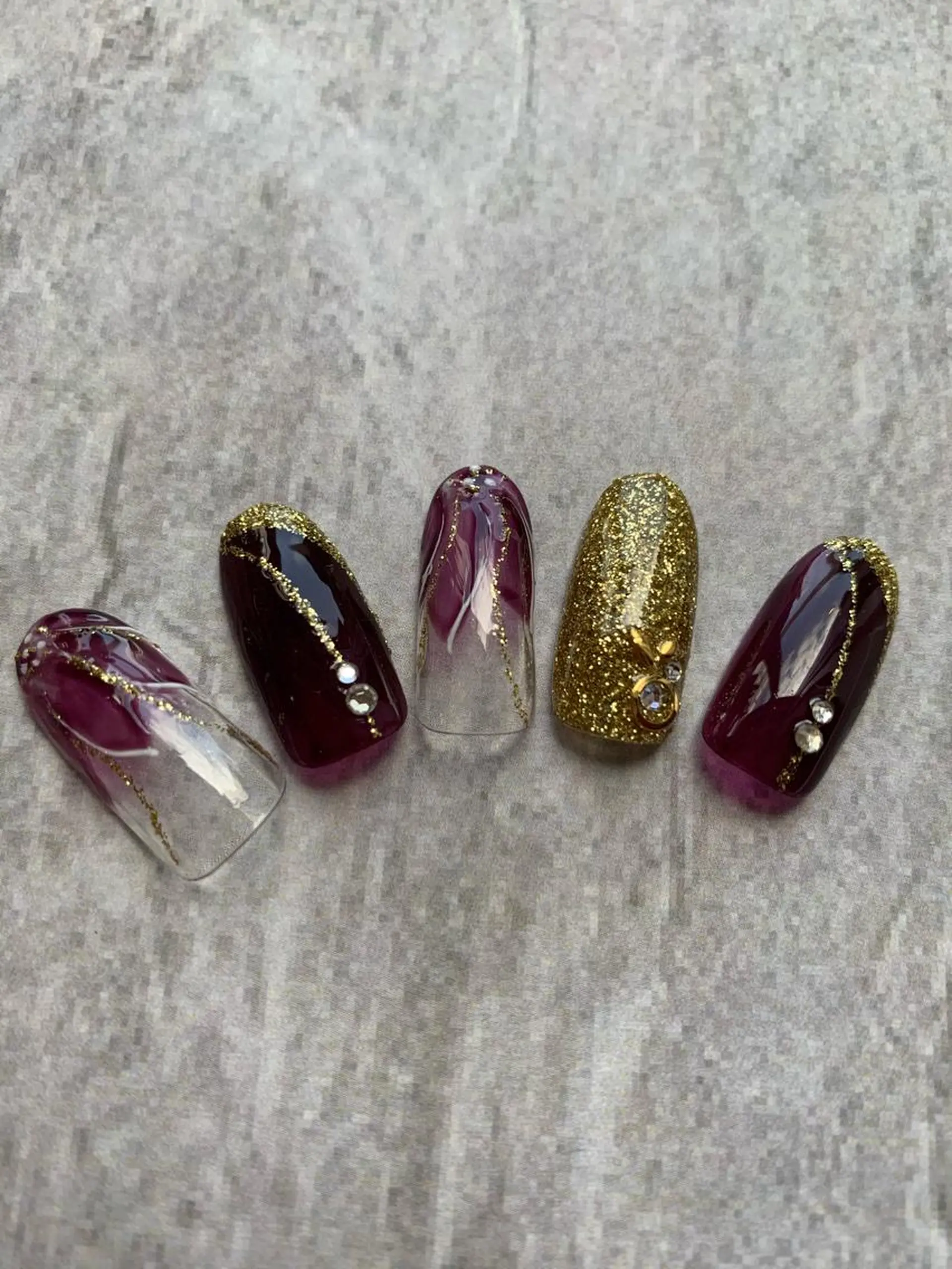 ネイル ハンドネイル フットネイル Adite nailのネイルデザイン