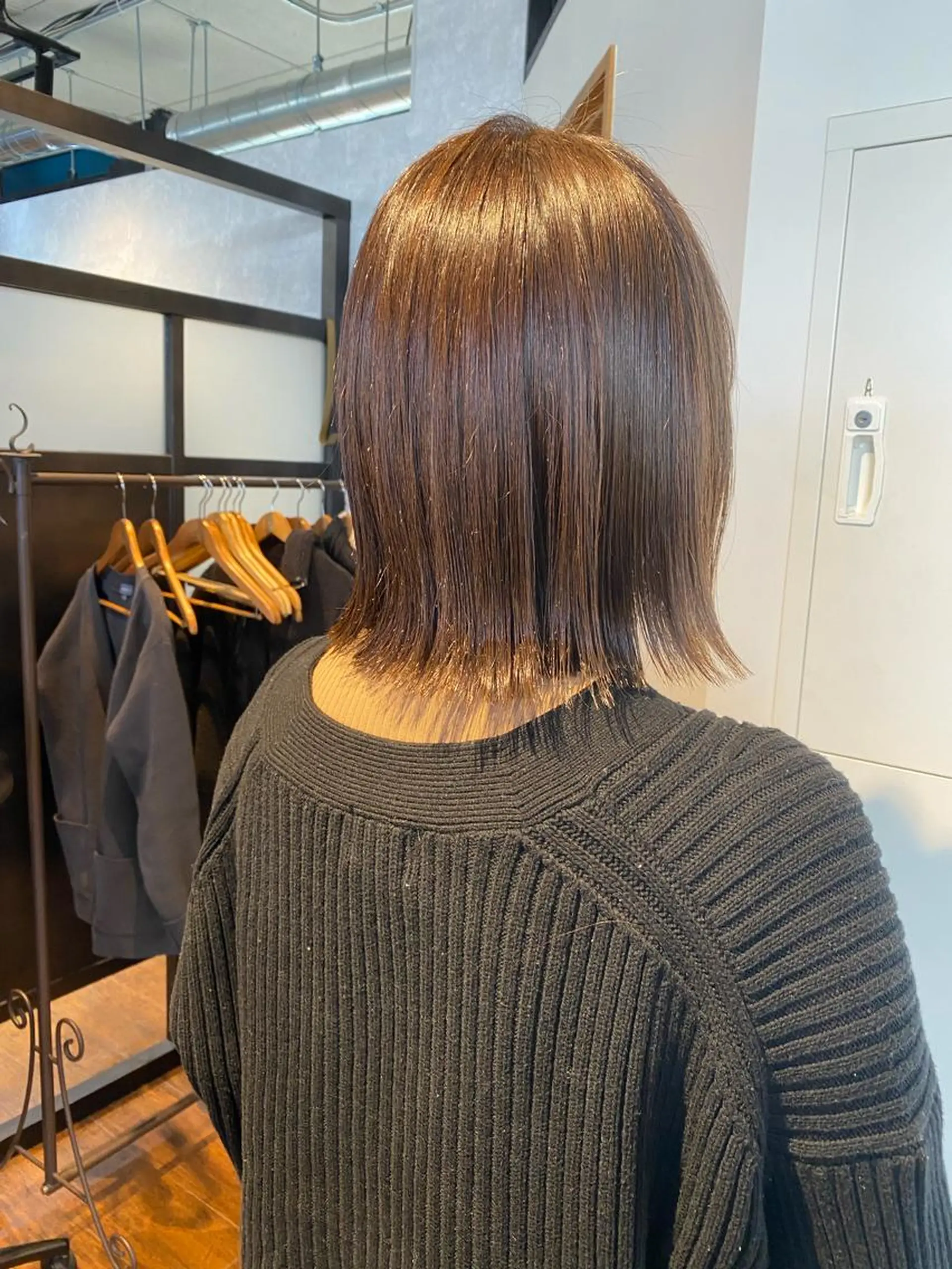 ミディアム カラー 田村 良生のヘアスタイル