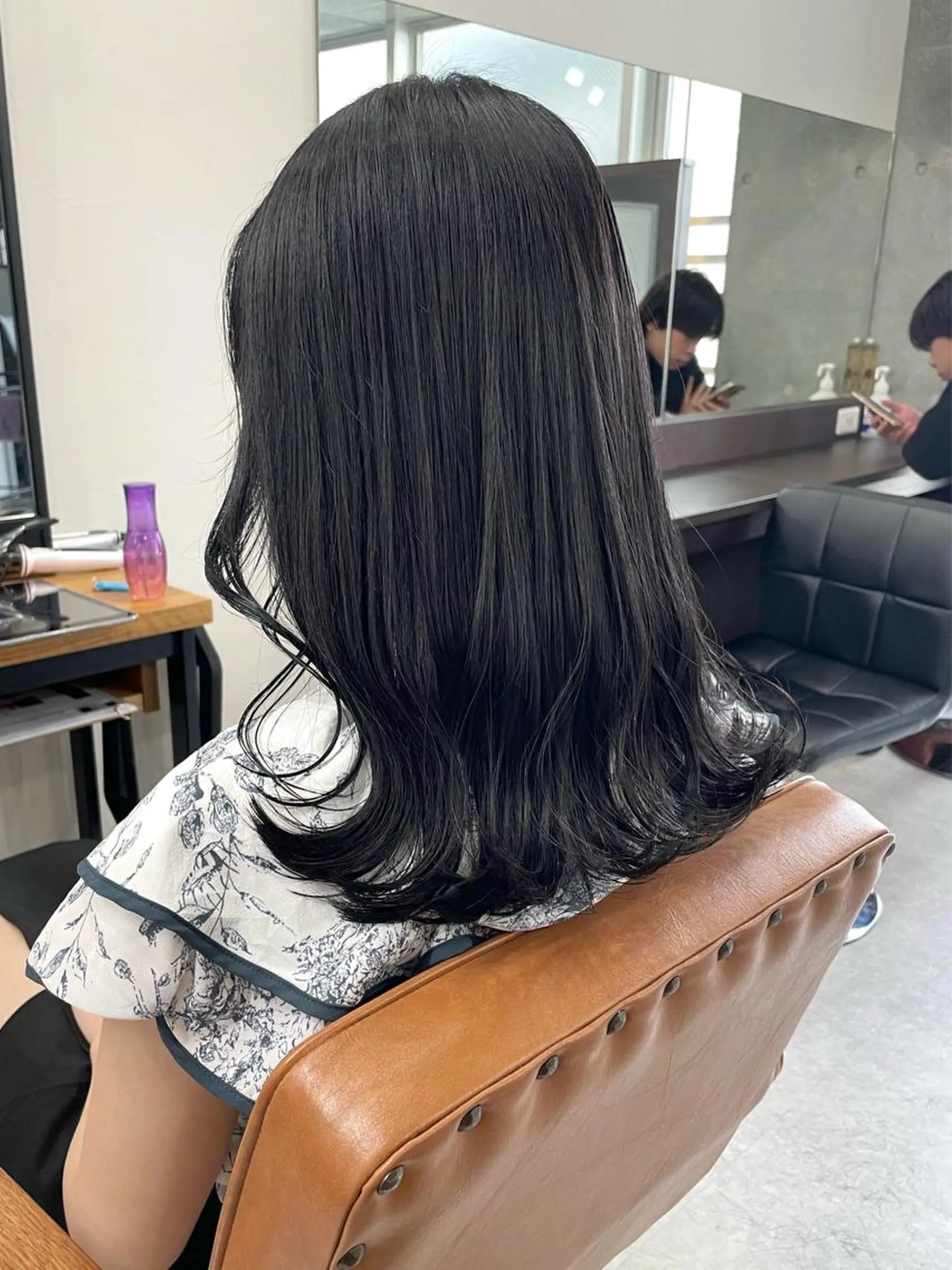 ミディアム カラー ヘアアレンジ ブリーチ ケアブリーチ ダブルカラー ハイライトカラー イルミナカラー ヘアカラー トリートメント ヘアセット 🌷FUKA🌷 まろやかハイトーンのヘアスタイル