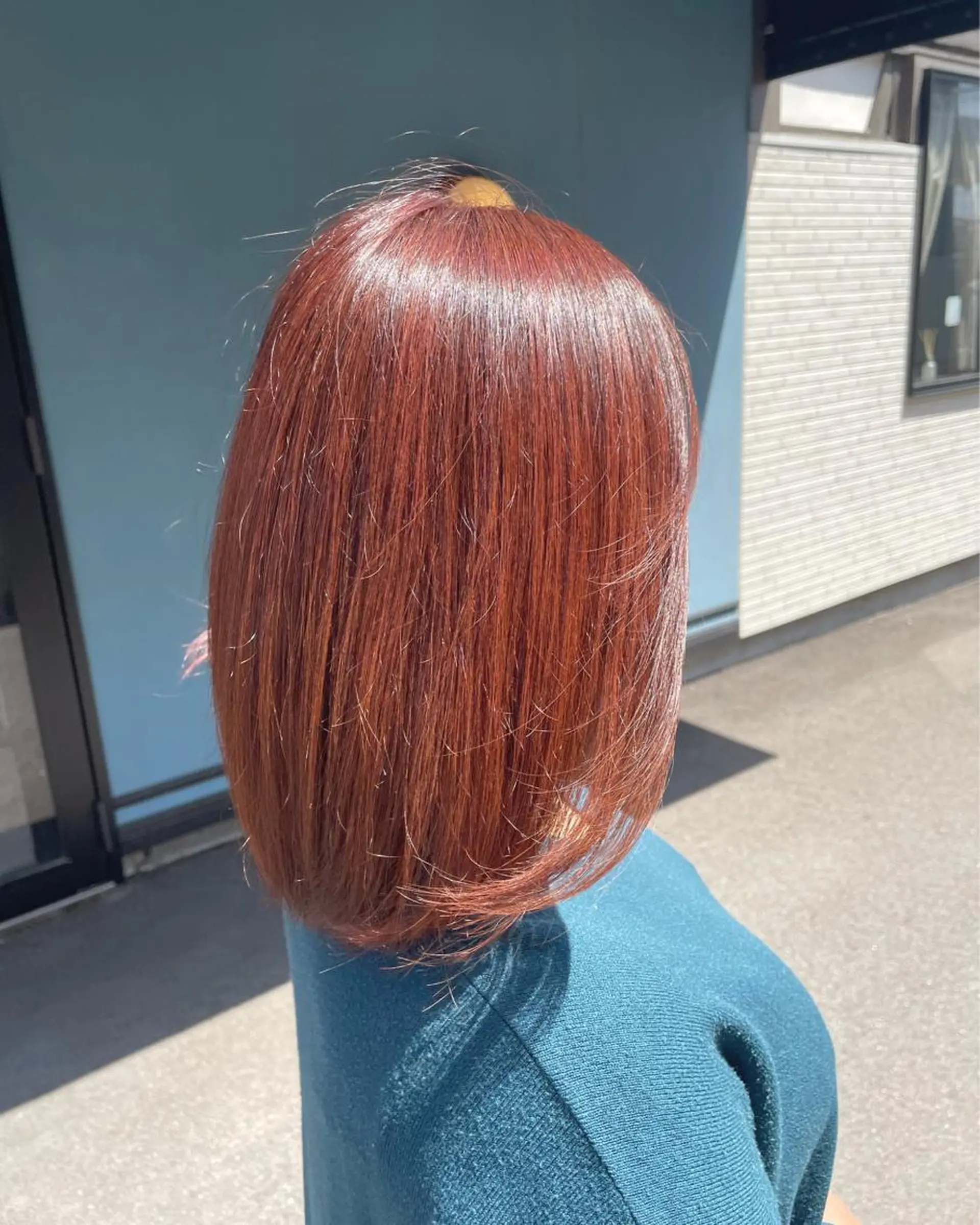 ミディアム ヘアカラー トリートメント 木村 真知子のヘアスタイル