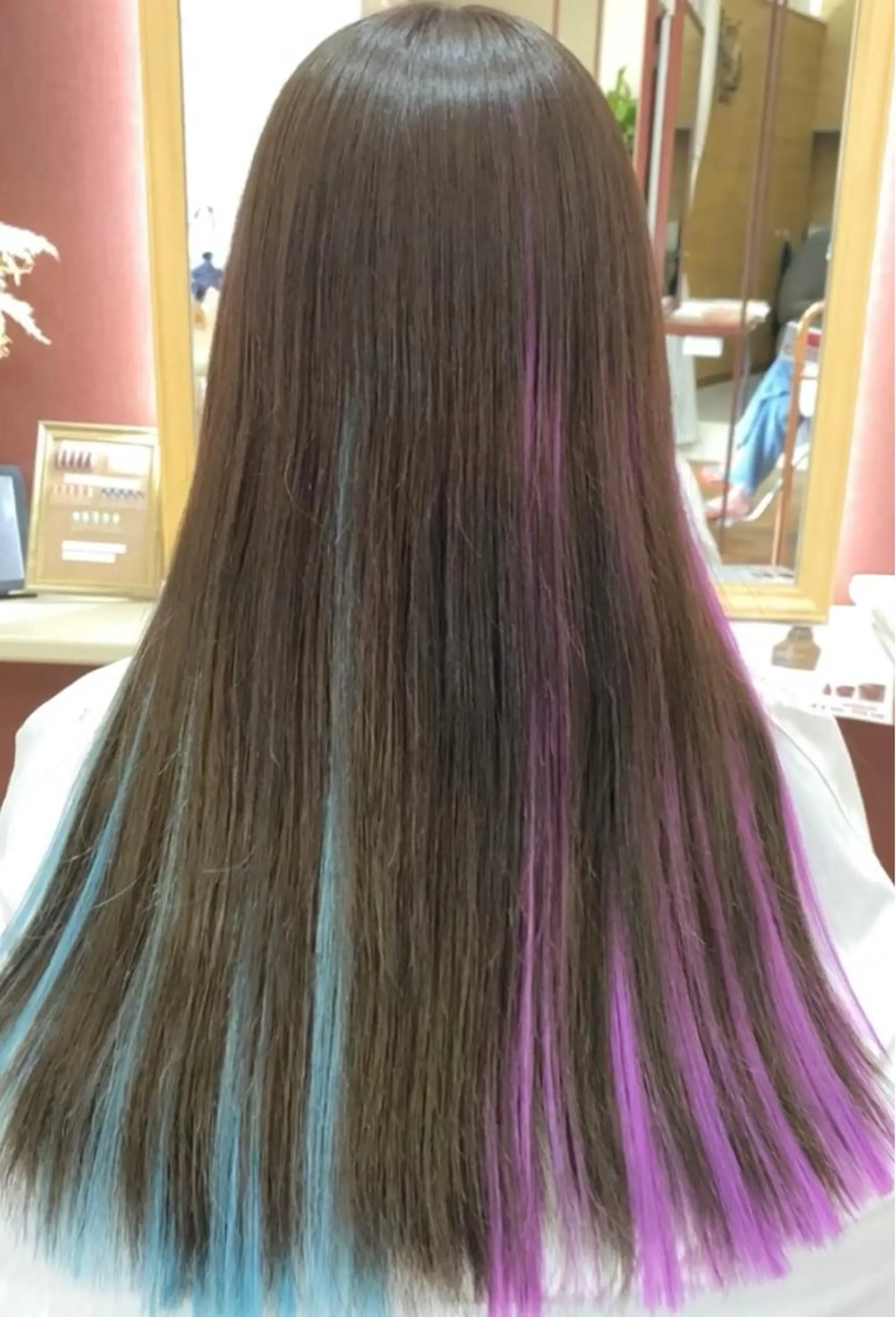 カラー ヘアアレンジ ハイライトカラー エクステ Style Tのヘアスタイル