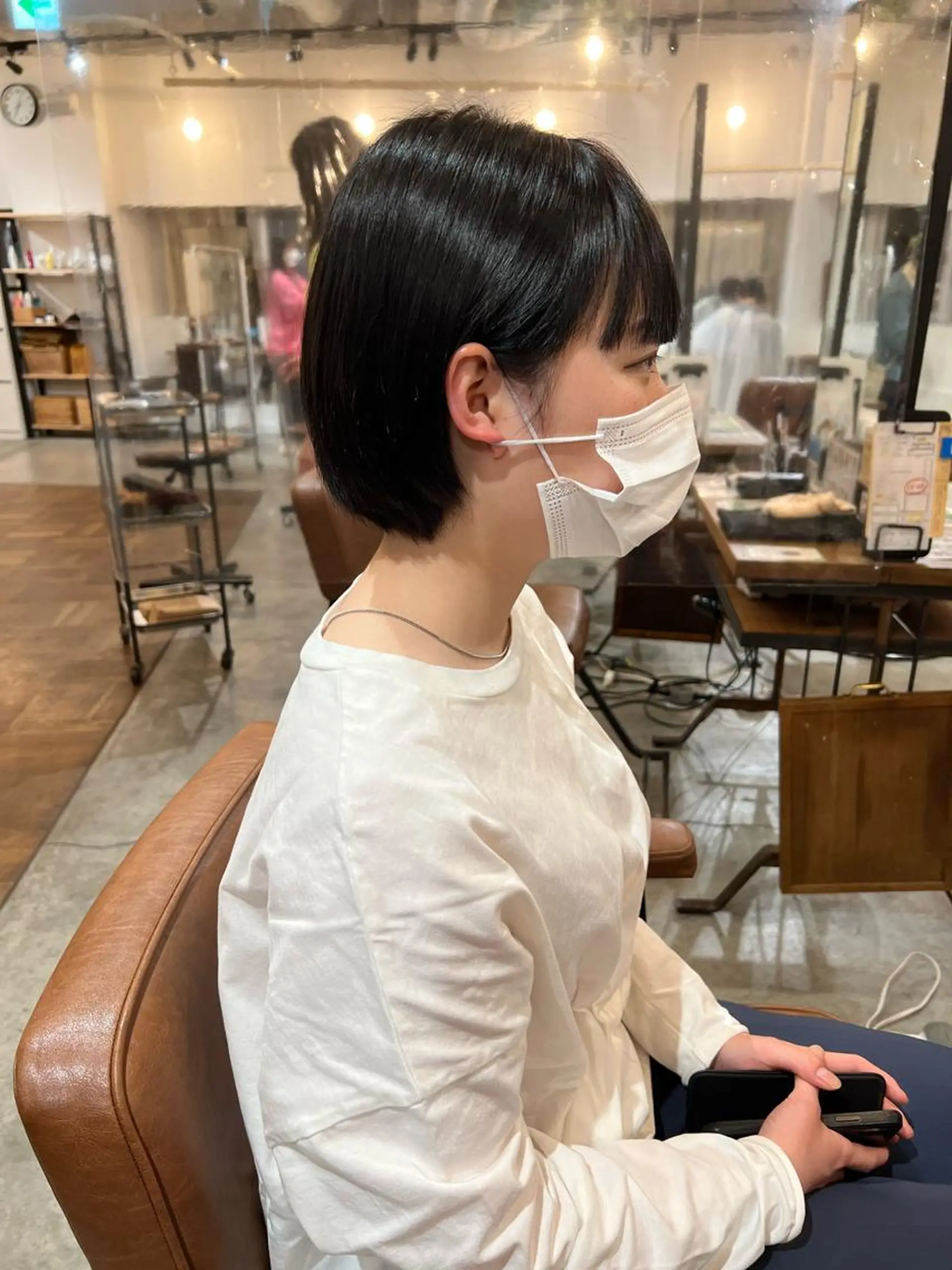 ショート カラー ボブ指名No.1/ ボブパーマ/ユキのヘアスタイル