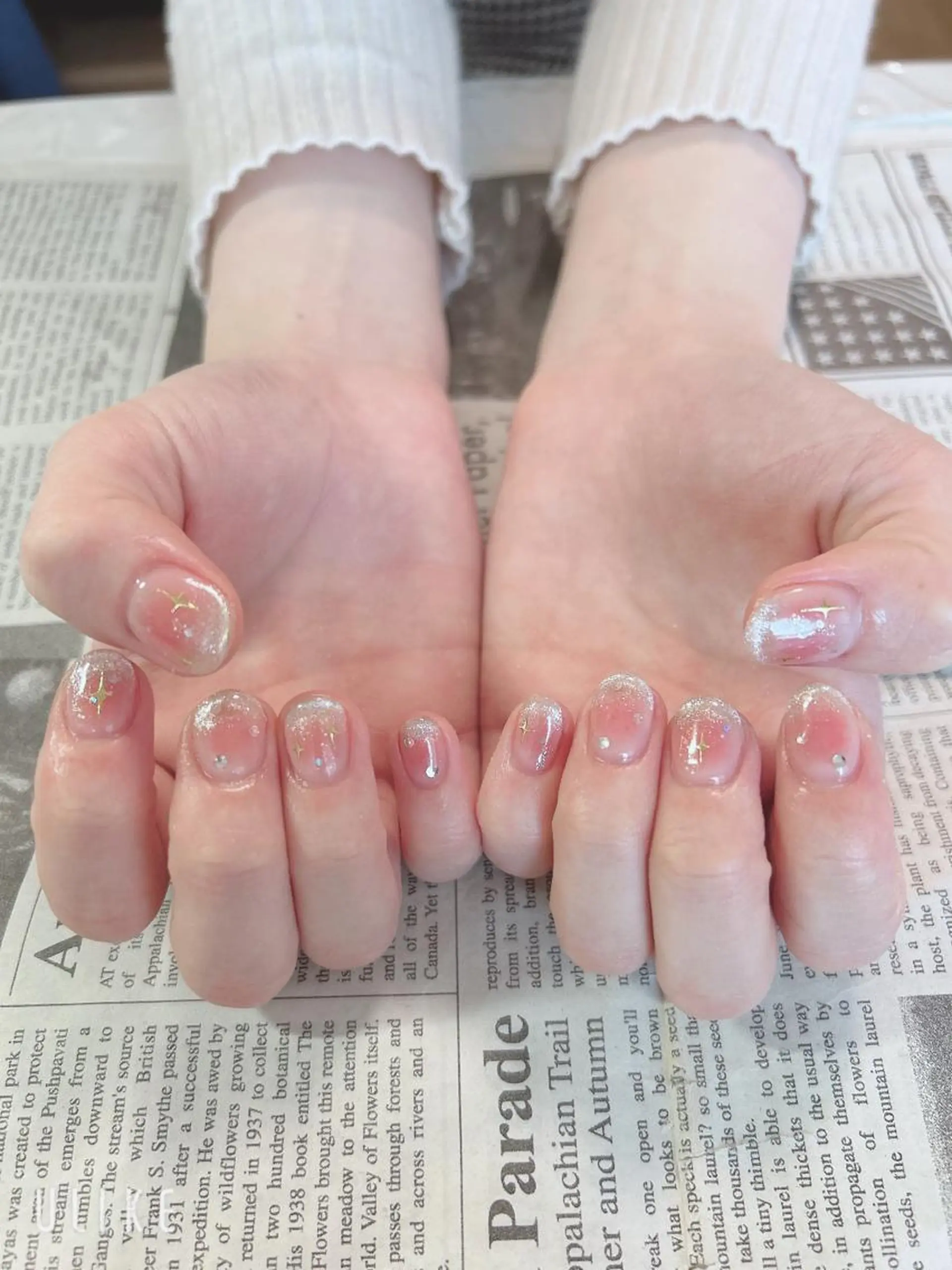 ネイル ハンドネイル ハンドケア 森山 舞のネイルデザイン