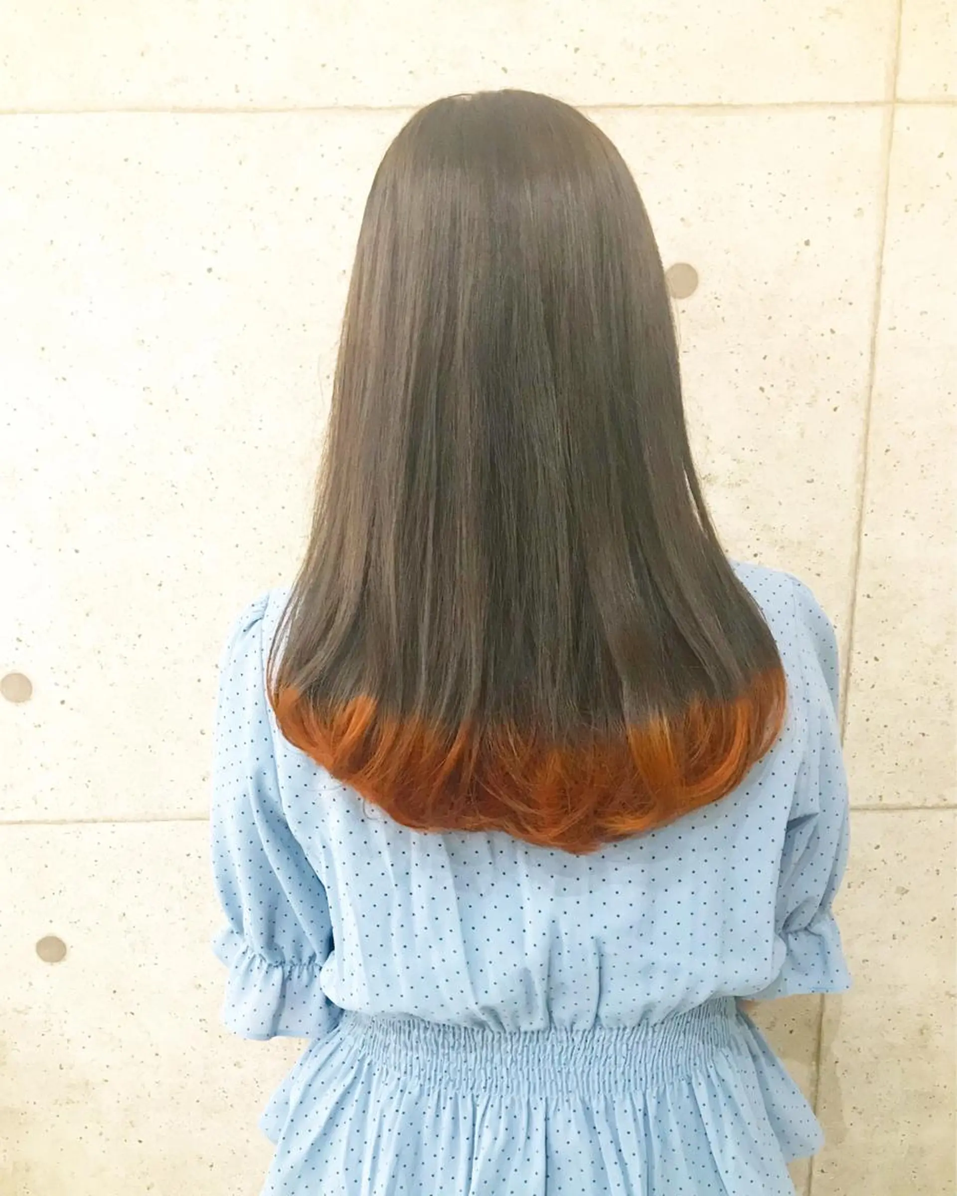 セミロング ヘアセット☆ 髪質改善カラー☆まいのヘアスタイル
