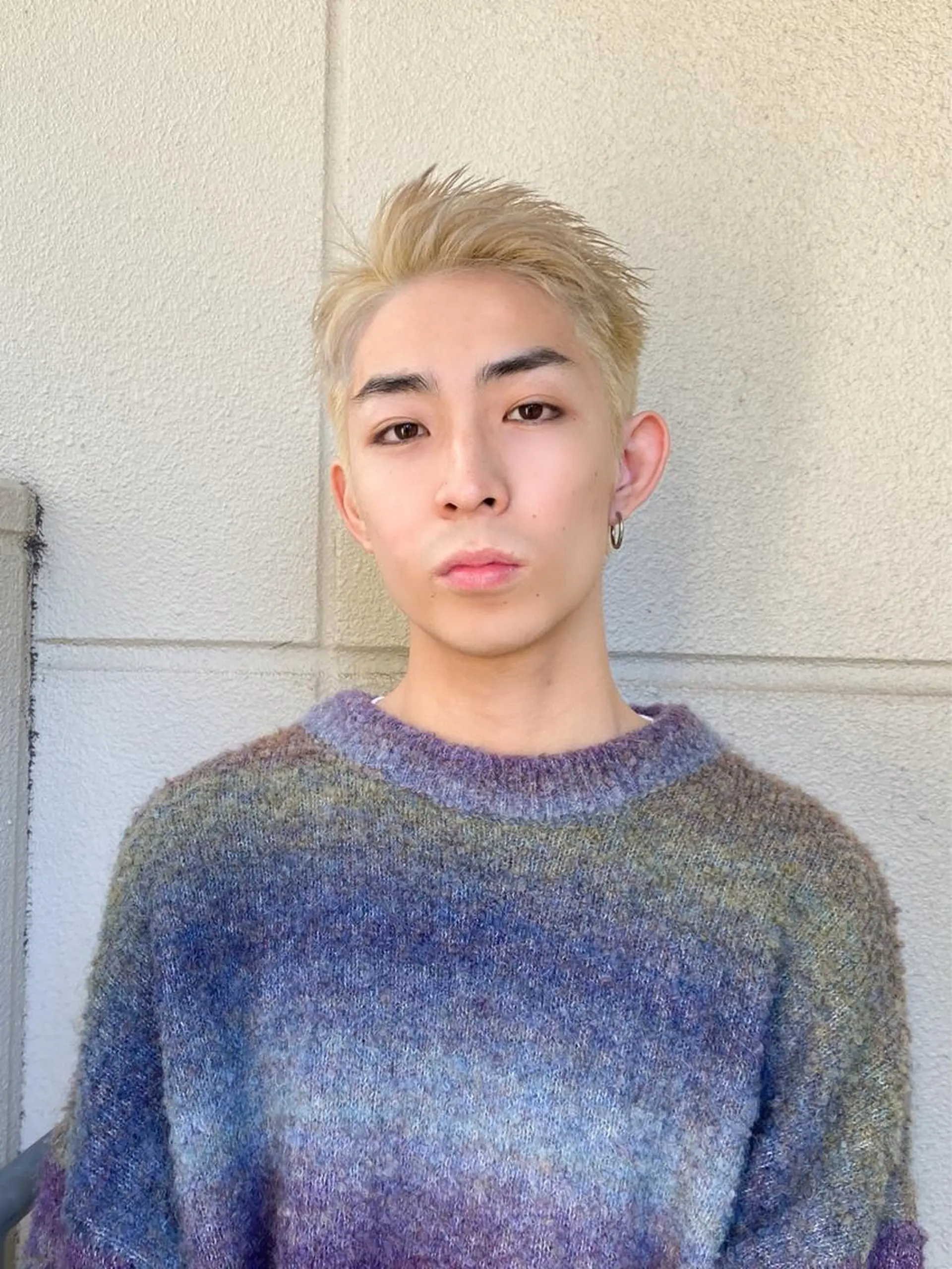 ショート カラー メンズ メンズベリーショート ベリーショート ショートヘア ボブ/レイヤー/ メンズ/池澤慎人のヘアスタイル