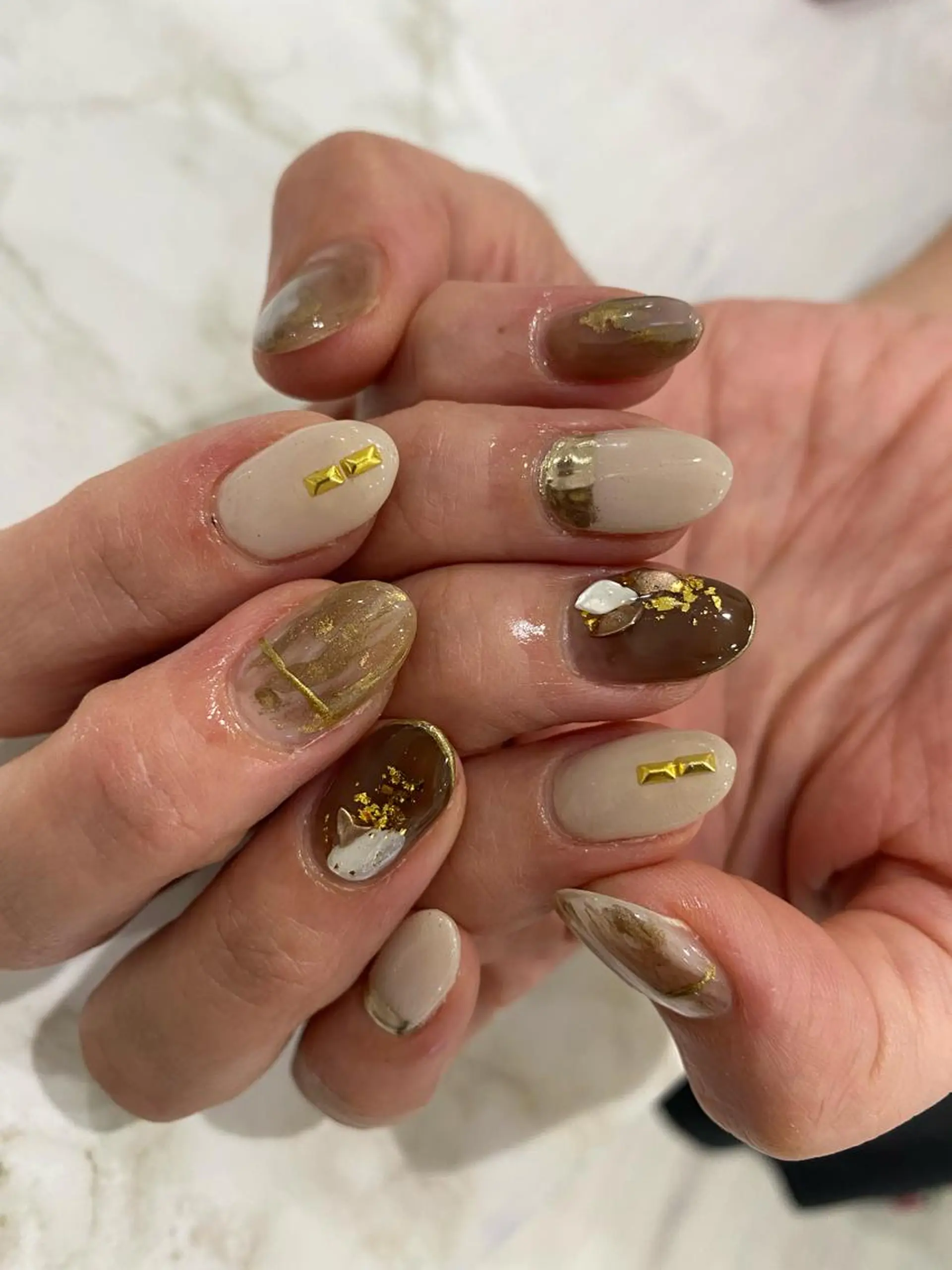 ネイル ＥＮＮＡＩＬ野中本店所属・EN_NAIL 野中本店Ayakaのネイルデザイン