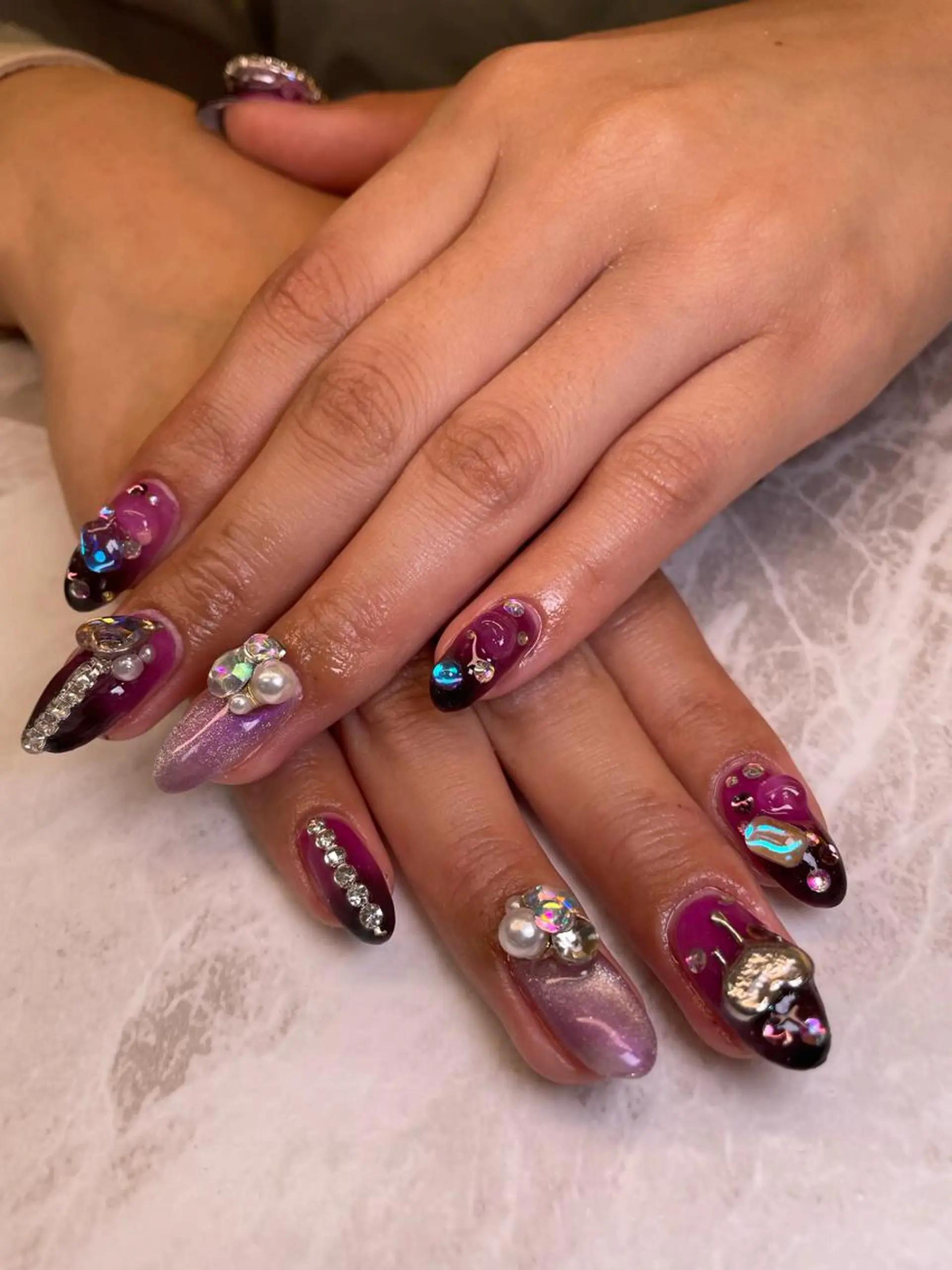 ネイル ハンドネイル YOUTH nails waxing所属・YOUTH natsumiのネイルデザイン