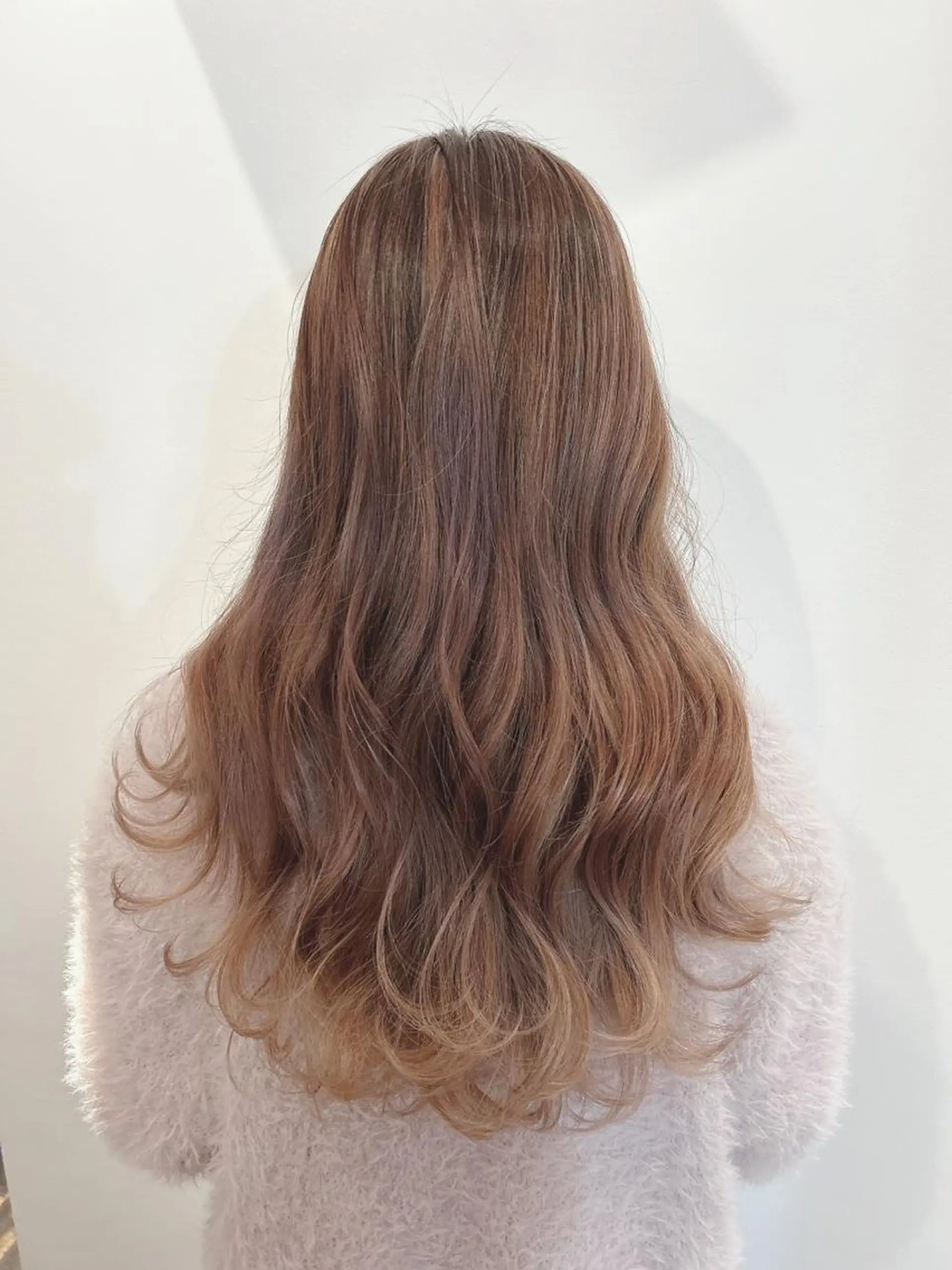 ロング 田中 優のヘアスタイル