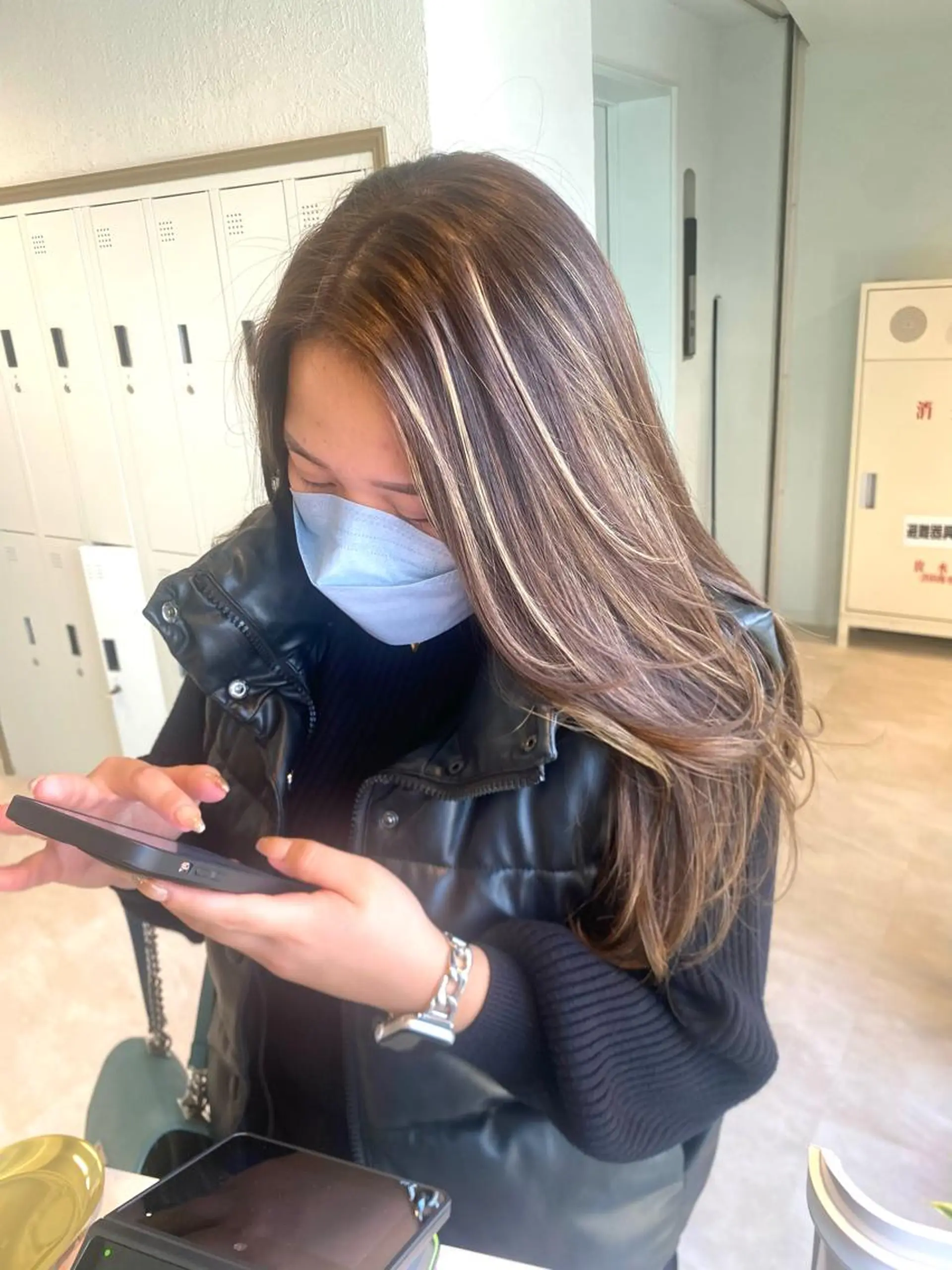 ロング カラー ダブルカラー ハイライトカラー ハイライト 髪質改善&ハイトーンカラー『non』髪質改善uptogloss 認定サロン所属・💎ちゃちゃ💎 ハイトーン/ギャルのヘアスタイル