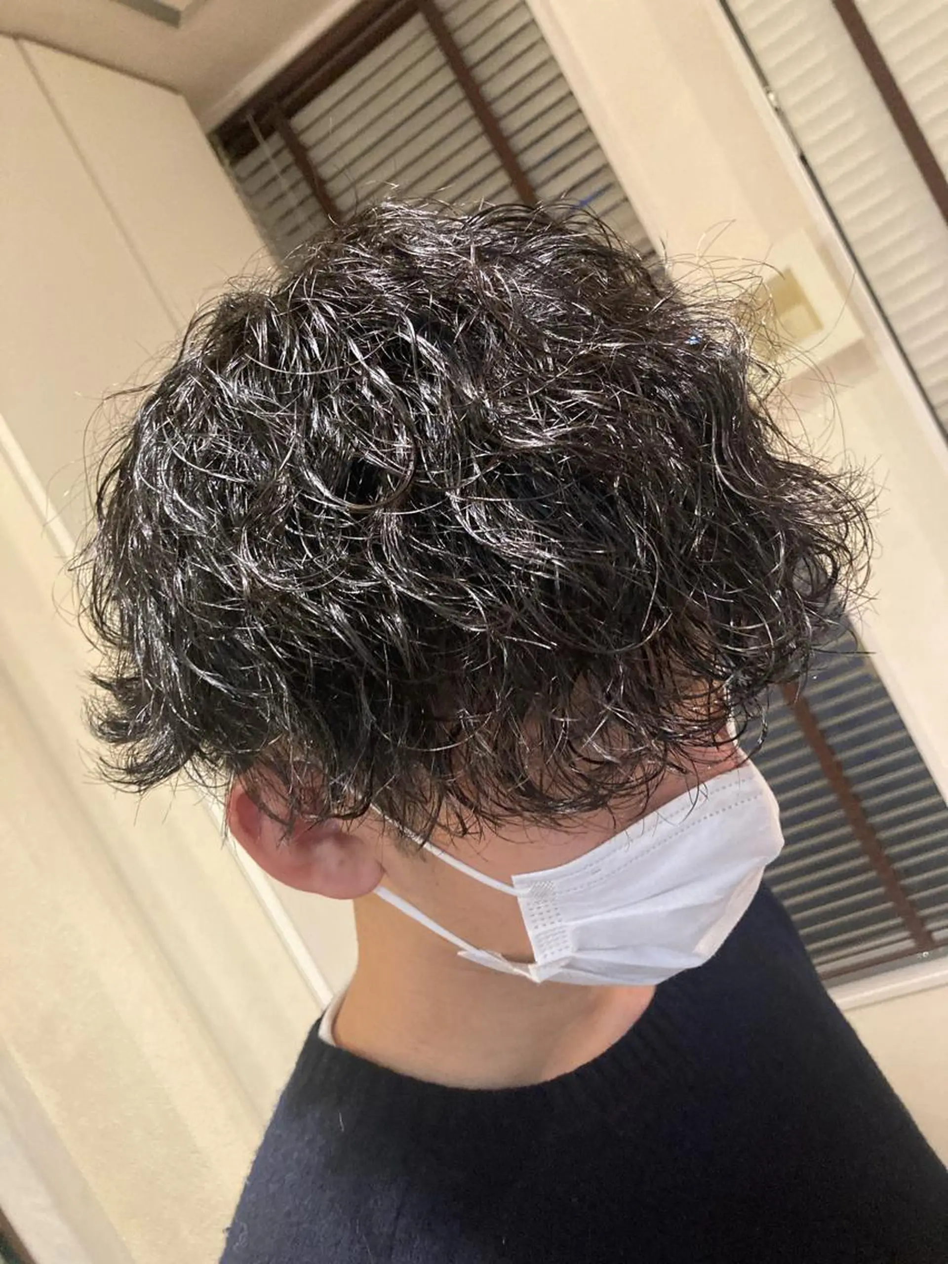 ミディアム パーマ メンズ マッシュ 波巻きパーマ パーマが得意な【最高 悠斗】のヘアスタイル