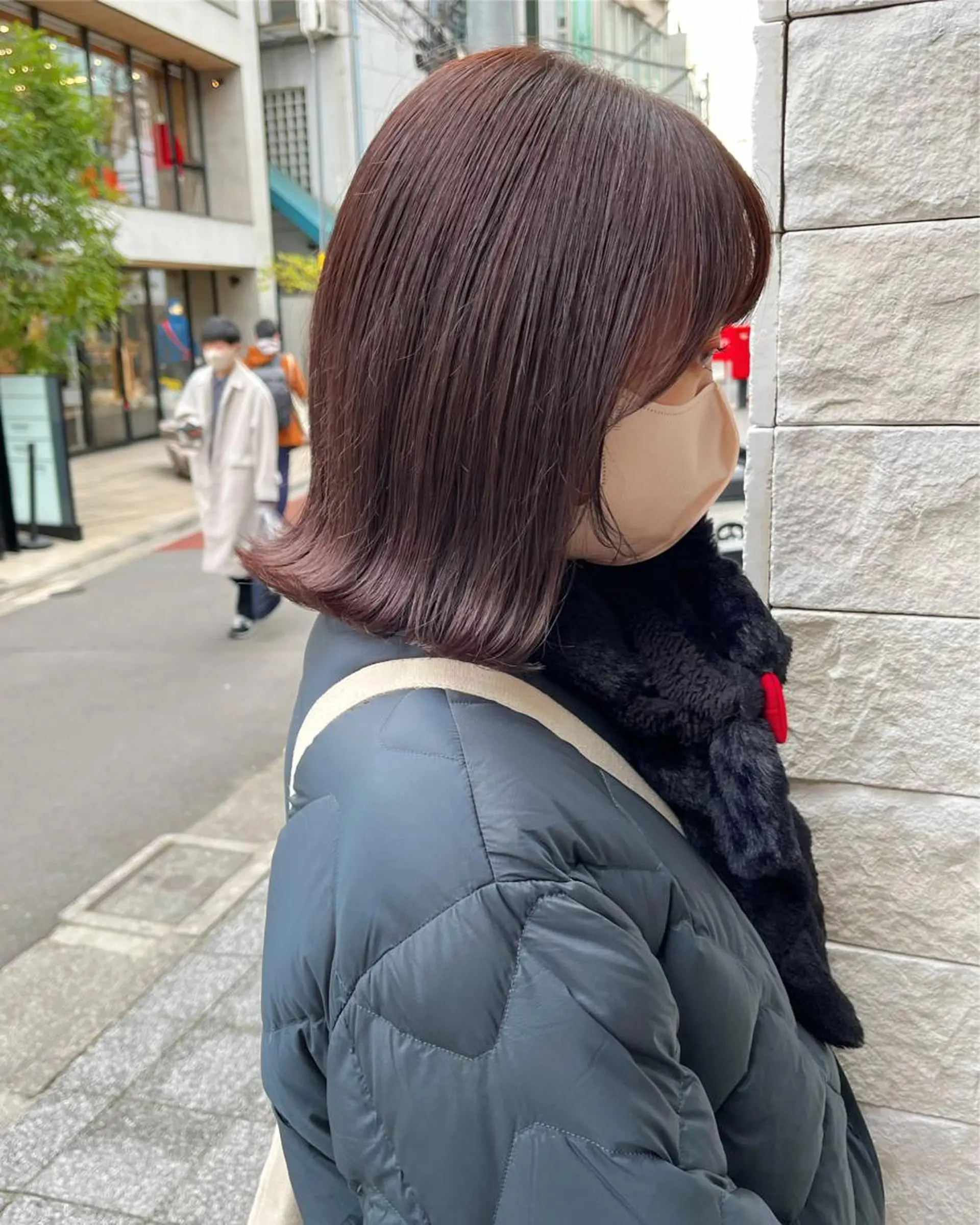 ミディアム カラー パーマ ヘアアレンジ メンズ キッズ ネイル マツエク・マツパ アイブロウ お洒落パーマ/ボブ ❄️Tomoka❄️のヘアスタイル