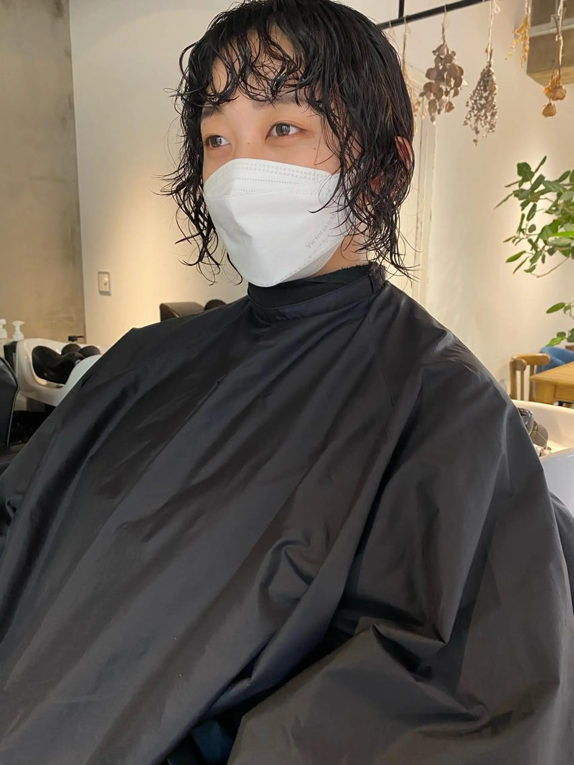 ミディアム カラー パーマ ヘアアレンジ メンズ キッズ ネイル マツエク・マツパ パーマスタイル🔅 sayacaのヘアスタイル