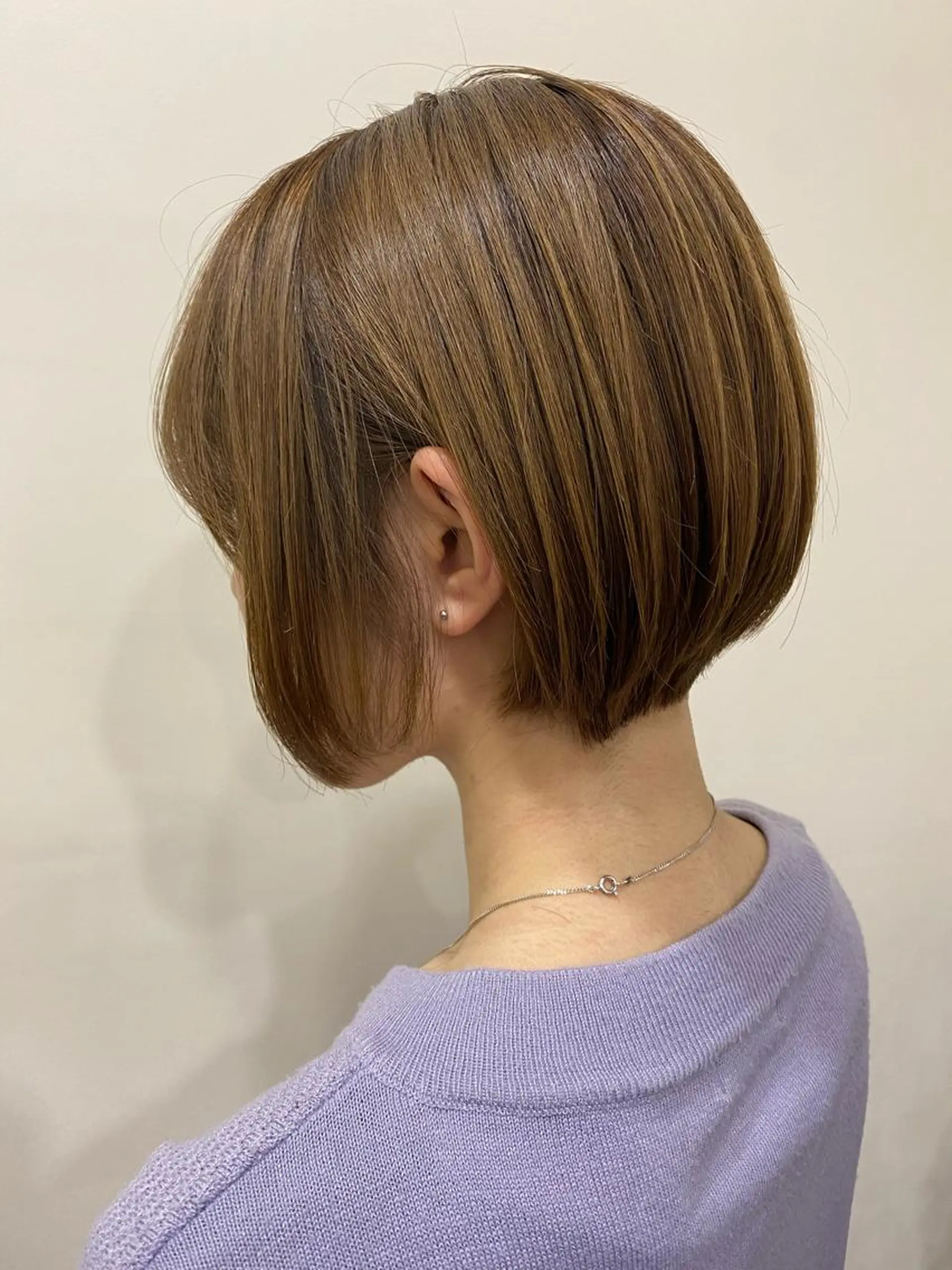 ショート ショートボブ ボブ ショートヘア 北山 なるみのヘアスタイル