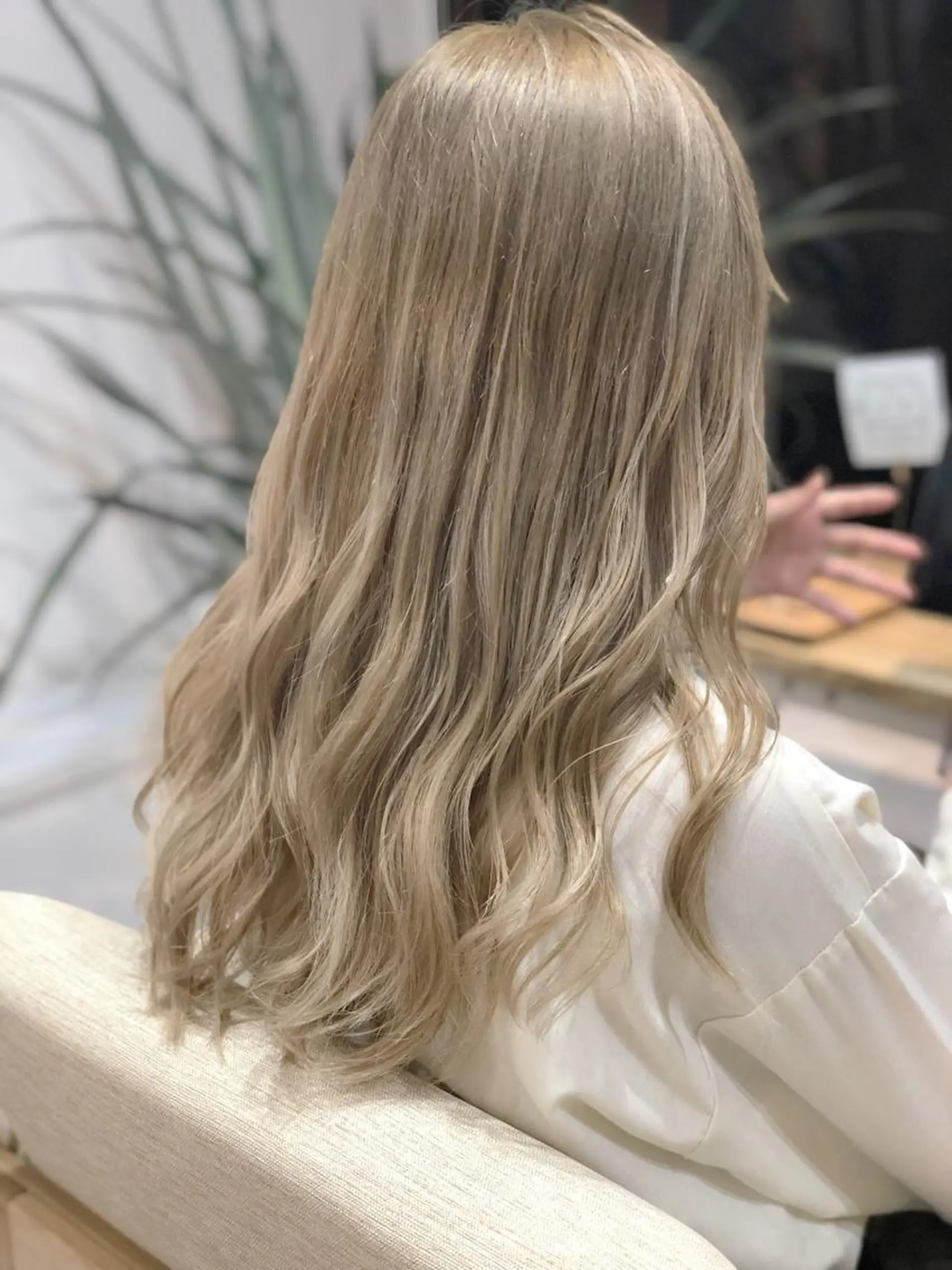 カラー ブロンド 千葉 大聖のヘアスタイル